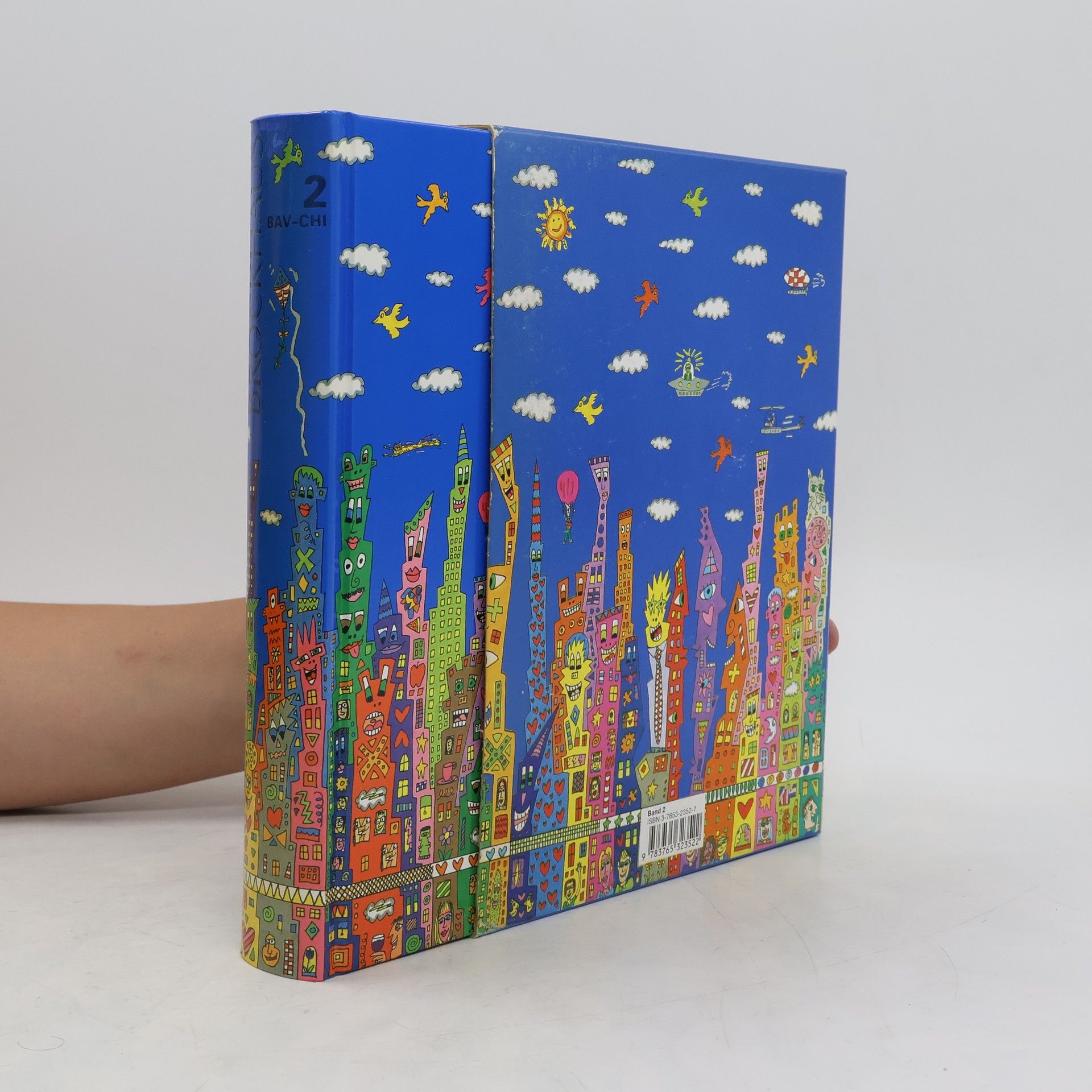 James Rizzi Der Brockhaus in Fünfzehn Bänden, James Rizzi ars mundi Exklusiv-Edition 2. Bav-Chi