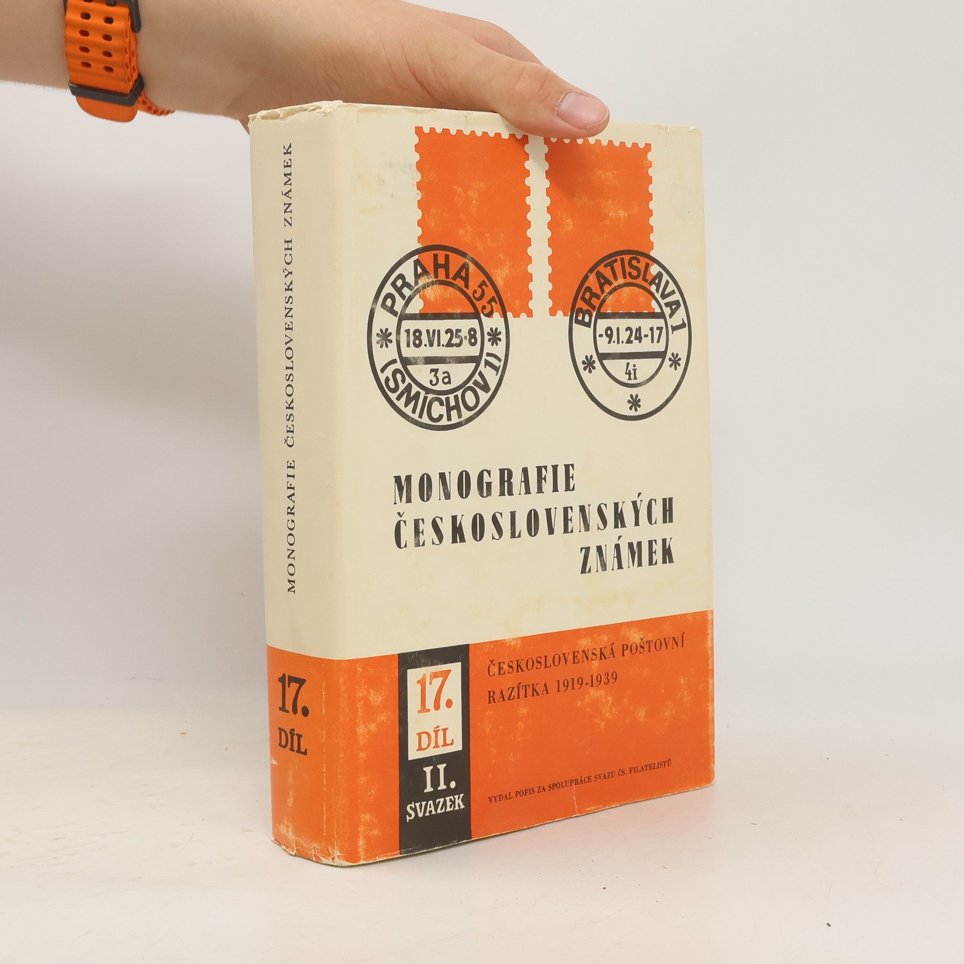 Emil Votoček Monografie československých známek. Díl 17, sv. 1., Československá poštovní razítka 1919-1939