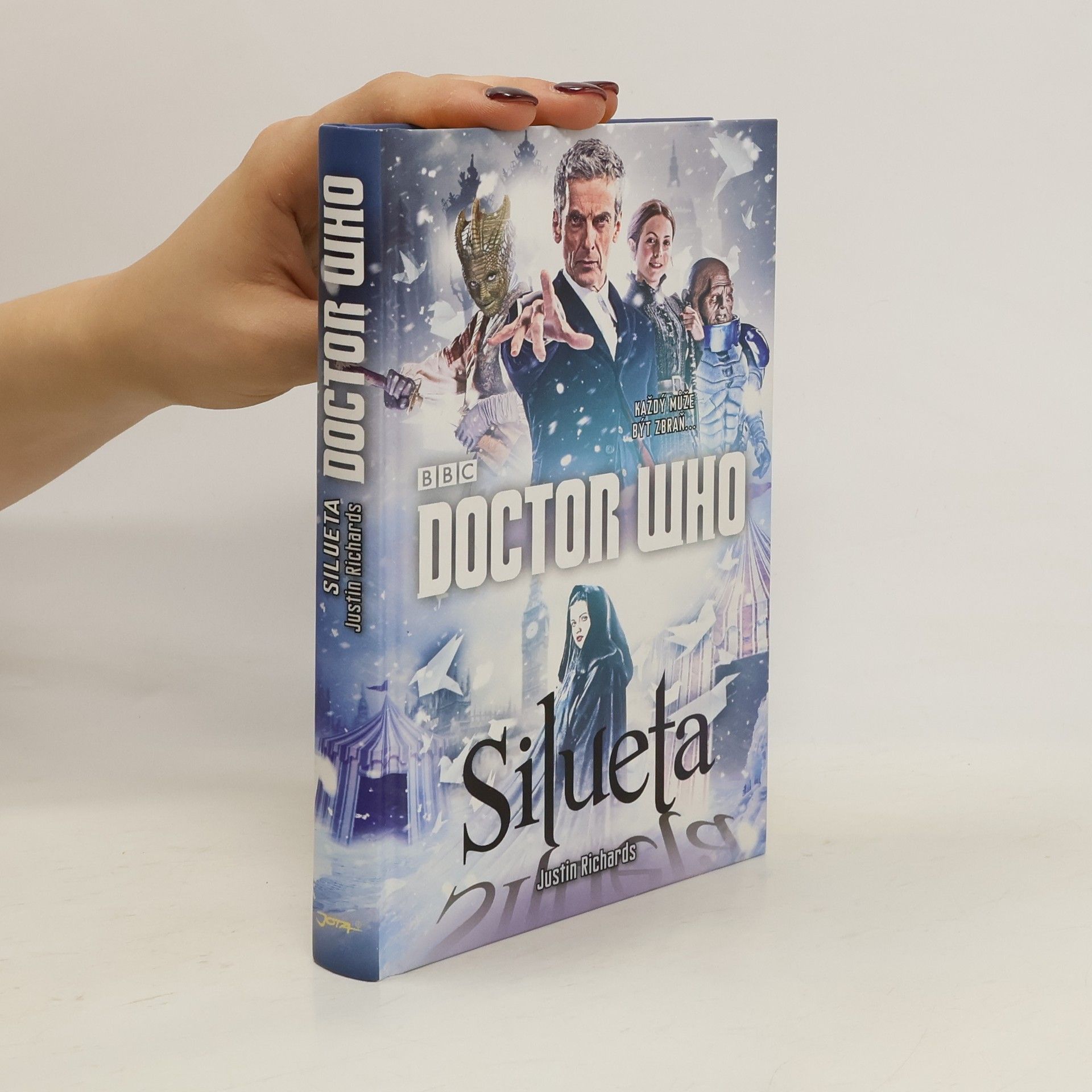 Justin Richards Doctor Who. Silueta