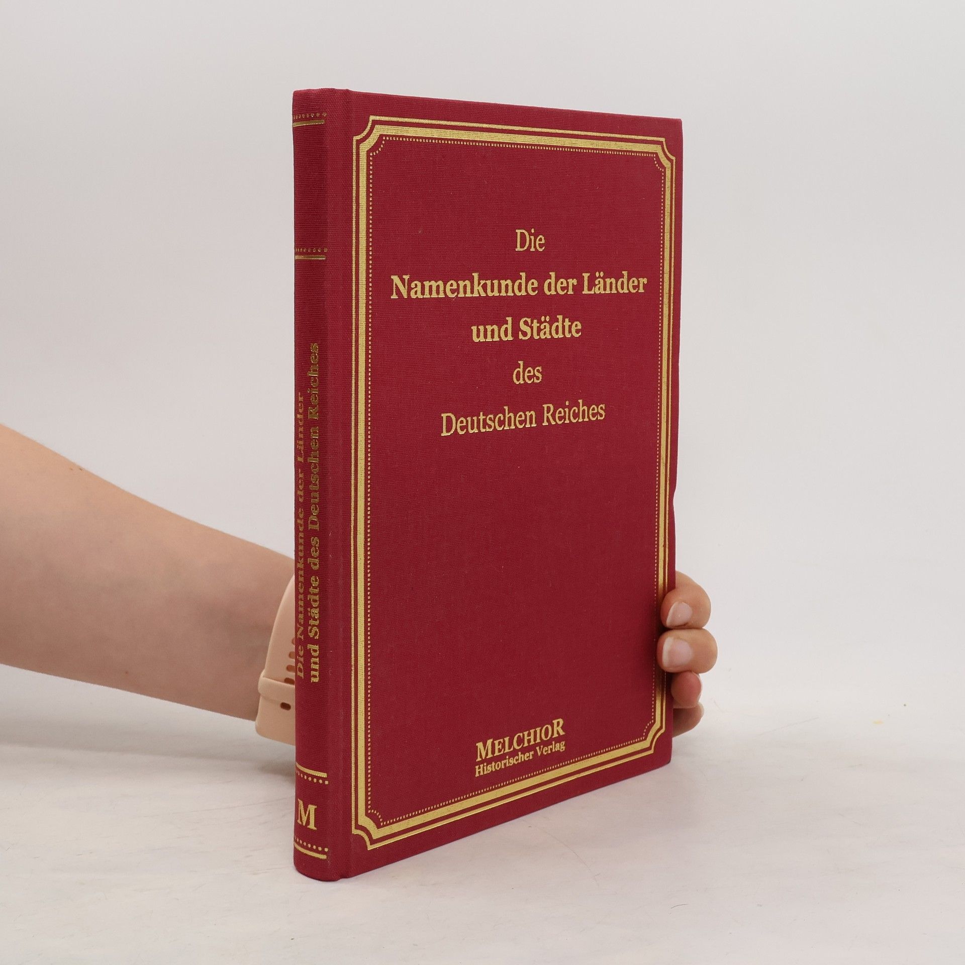 Die Namenkunde der Länder und Städte des Deutschen Reiches