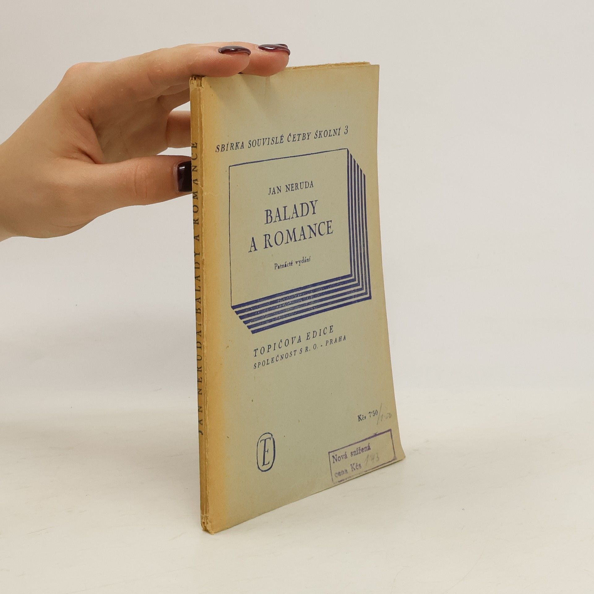 Jan Neruda Balady a romance