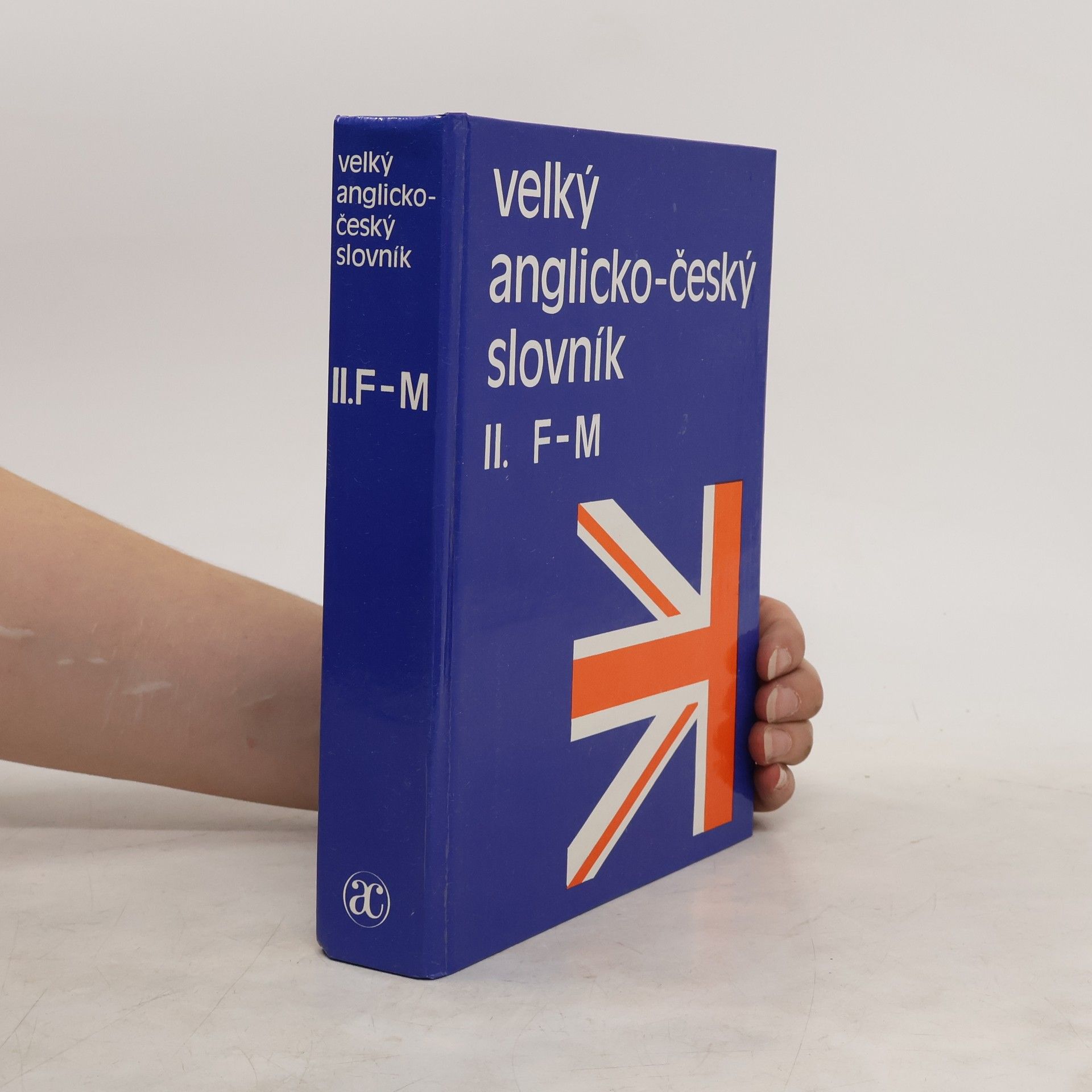 Břetislav Hodek Velký anglicko-český slovník II.díl F-M