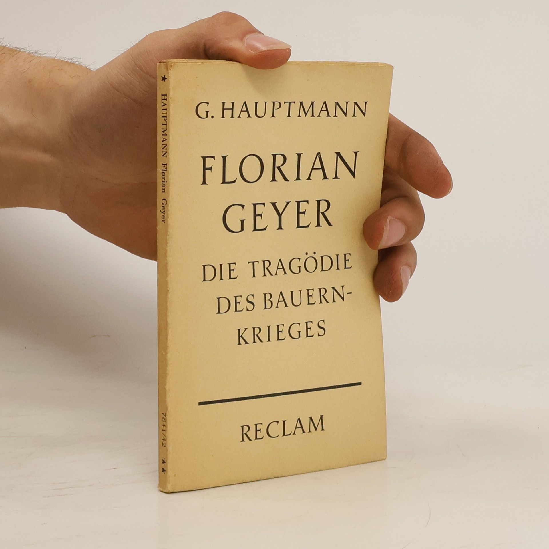 Gerhart Hauptmann Florian Geyer Die Tragödie des Bauernkrieges