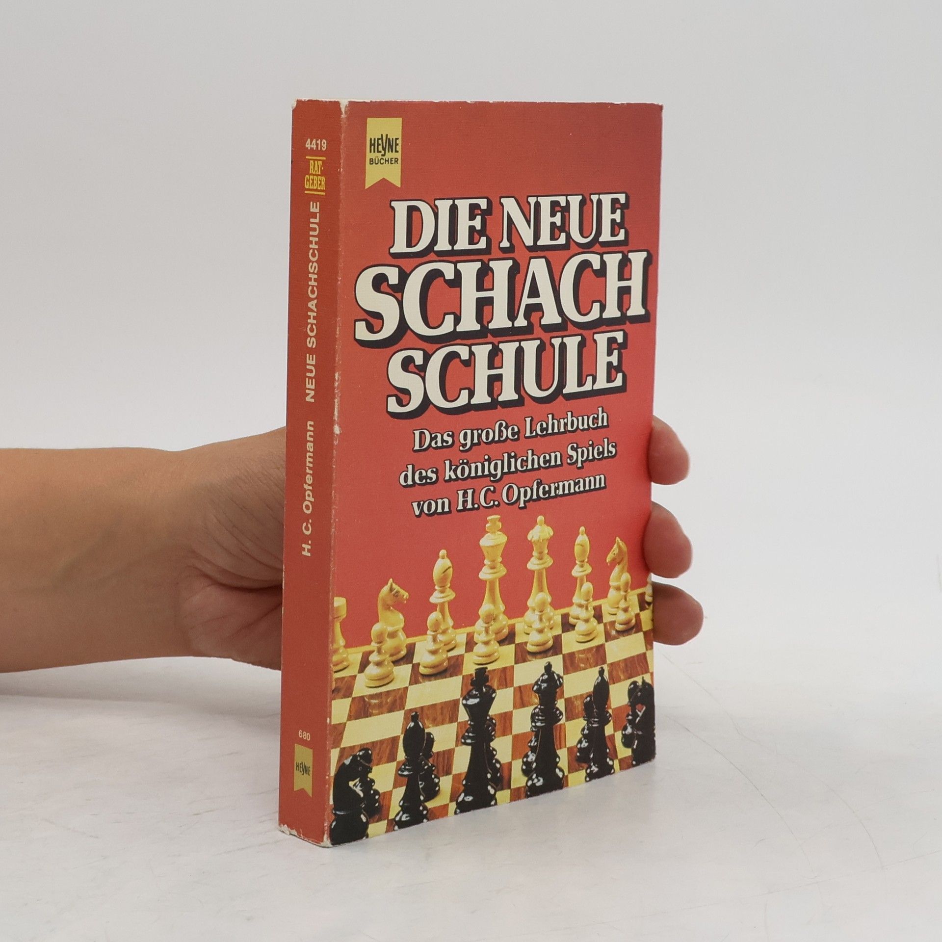 Hans Carl Opfermann Die neue Schachschule