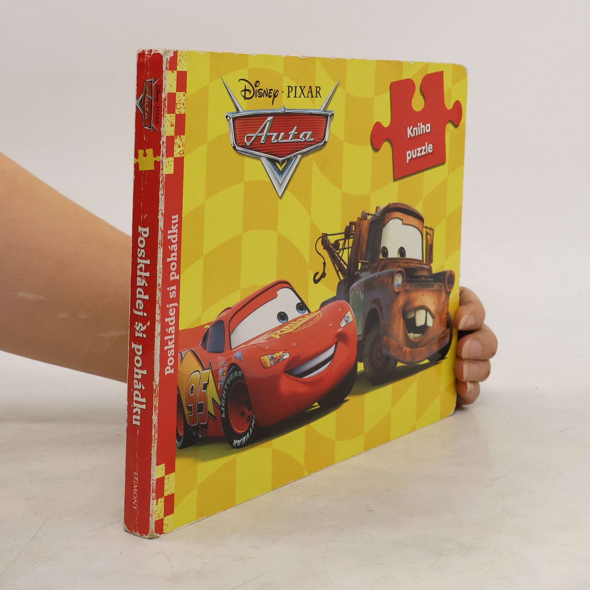 Walt Disney Auta - Kniha puzzle