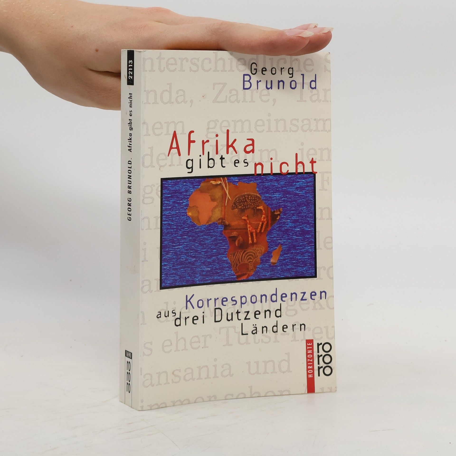 Georg Brunold Afrika gibt es nicht