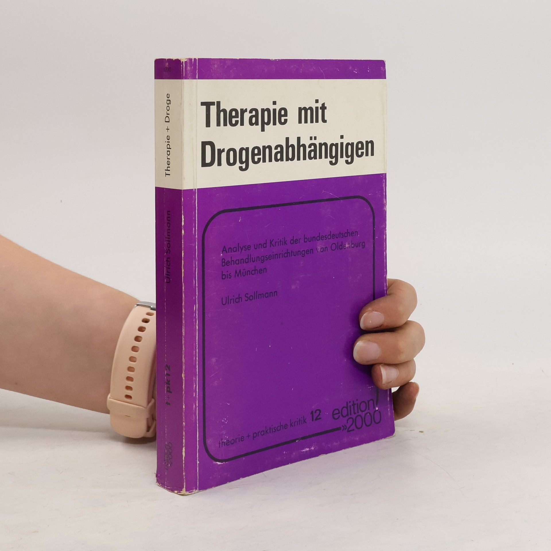 Ulrich Sollmann Therapie mit Drogenabhängigen