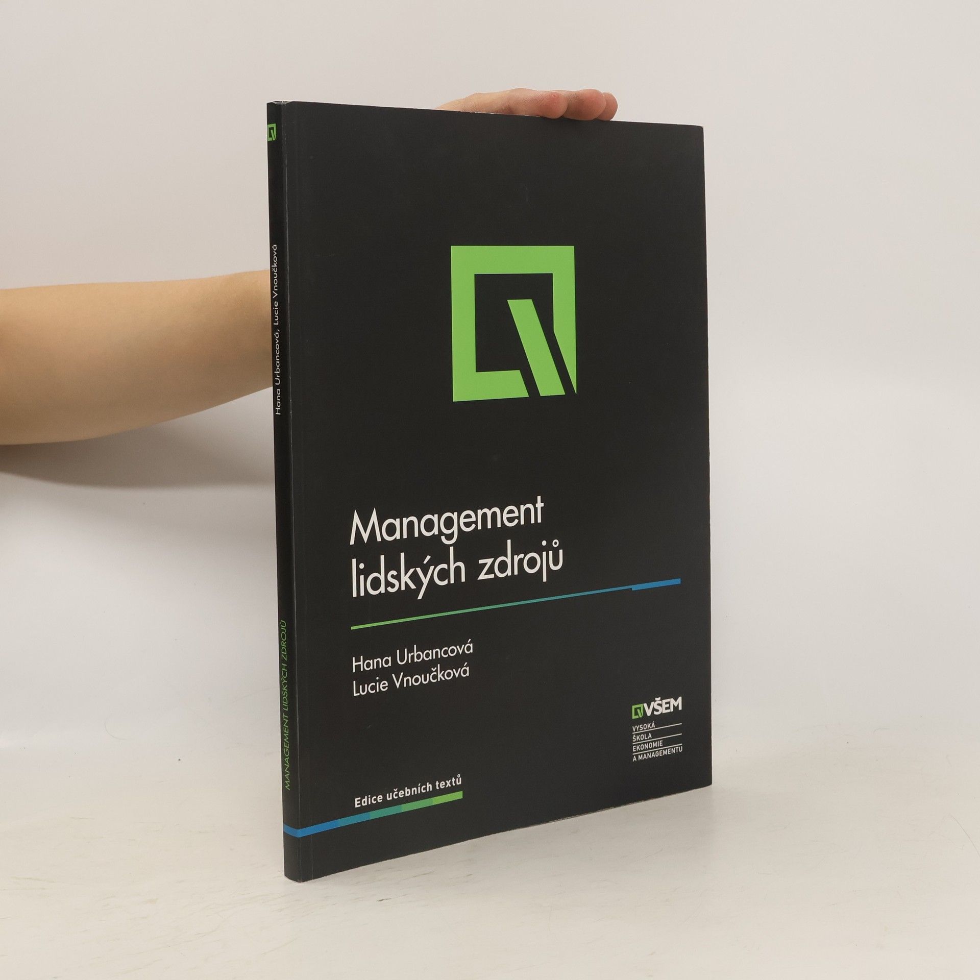 Hana Urbancová Management lidských zdrojů