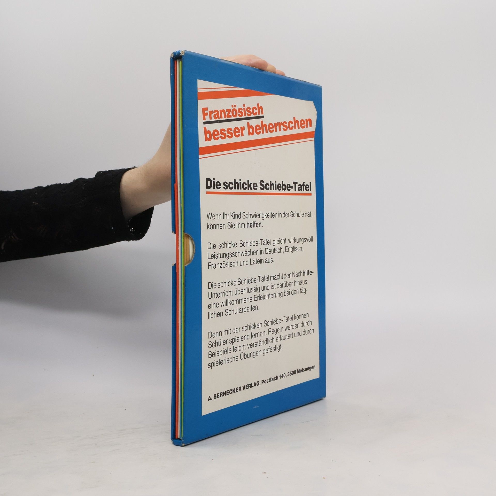 Autores varios Französisch besser beherrschen. Die schicke Schiebe-Tafel