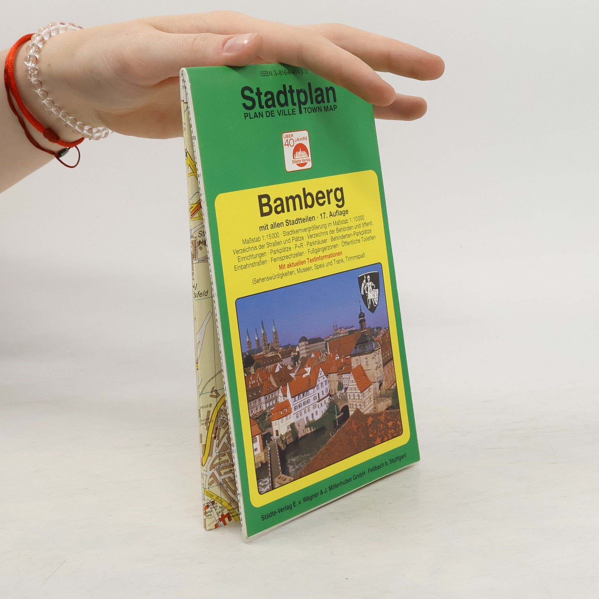 Kolektiv autorů Stadtplan Bamberg