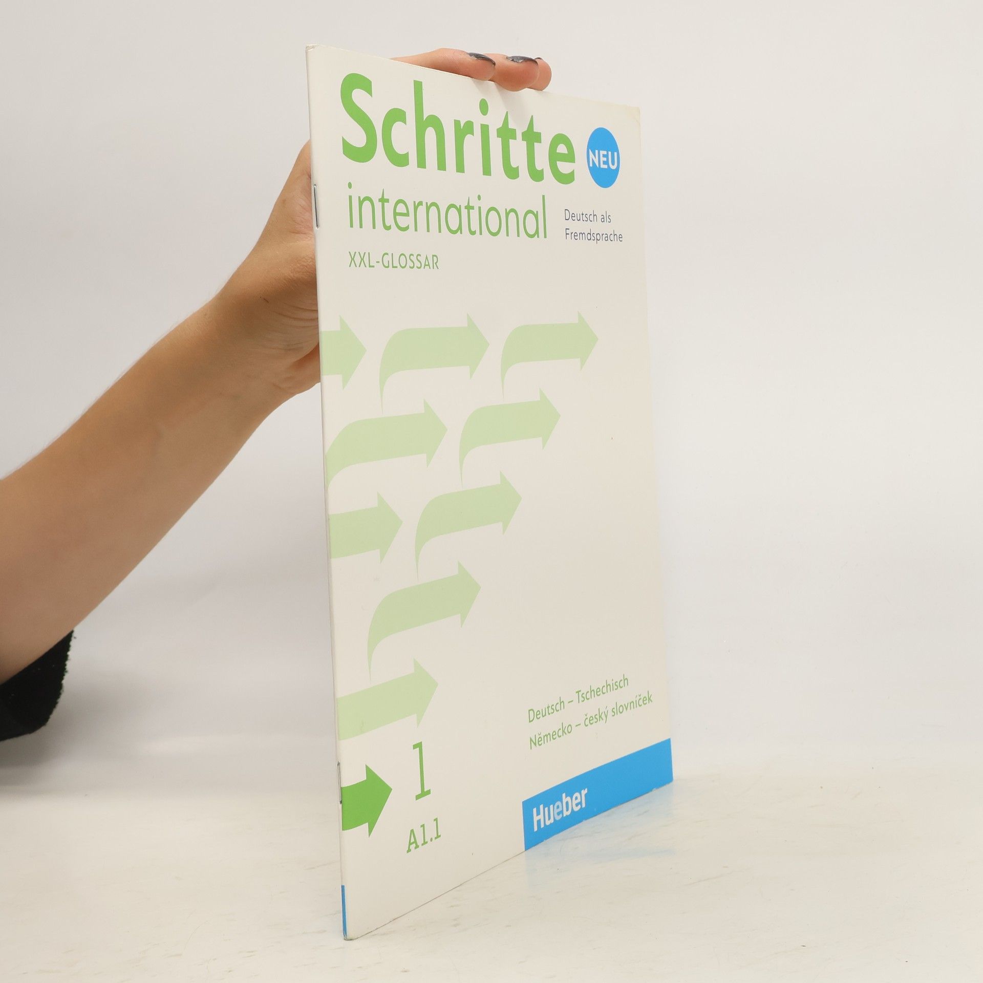 Collectif d'auteurs Schritte international 1 neu. Glossar XXL.  Deutsch-Tschechisch, Německo-český slovníček. Niveau A1
