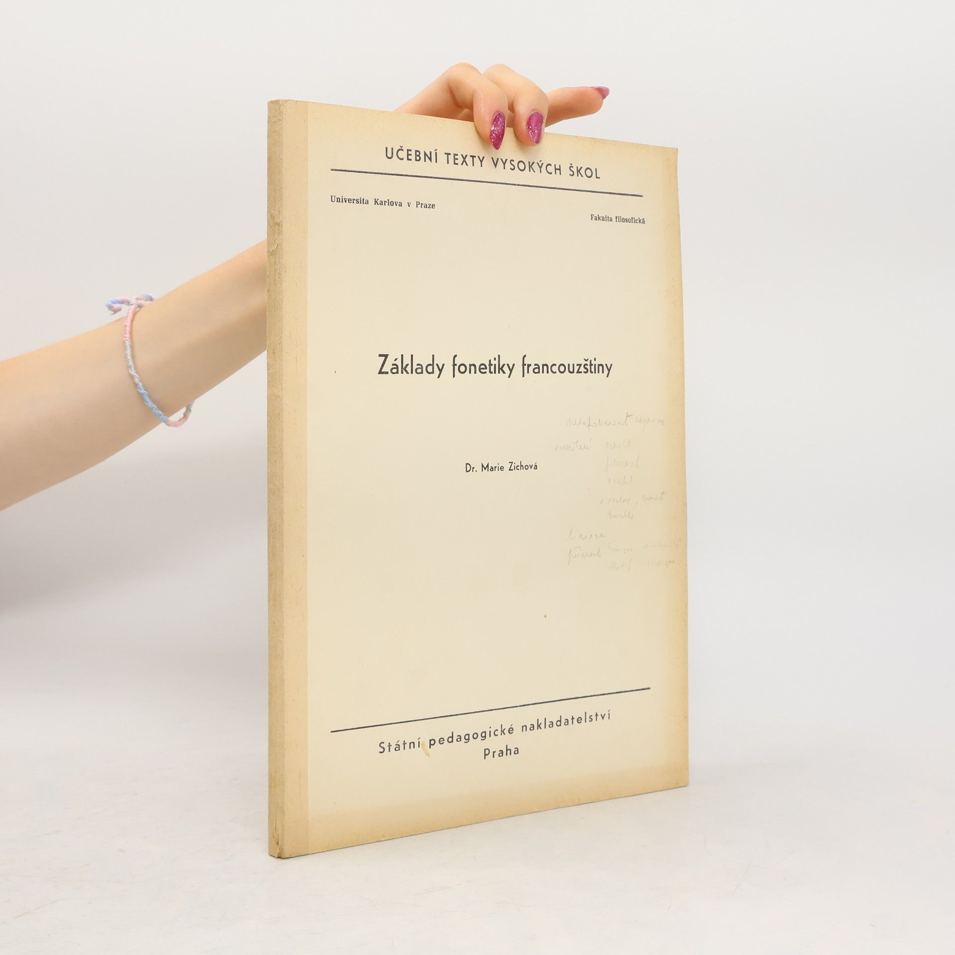 Marie Dohalská Zichová Základy fonetiky francouzštiny