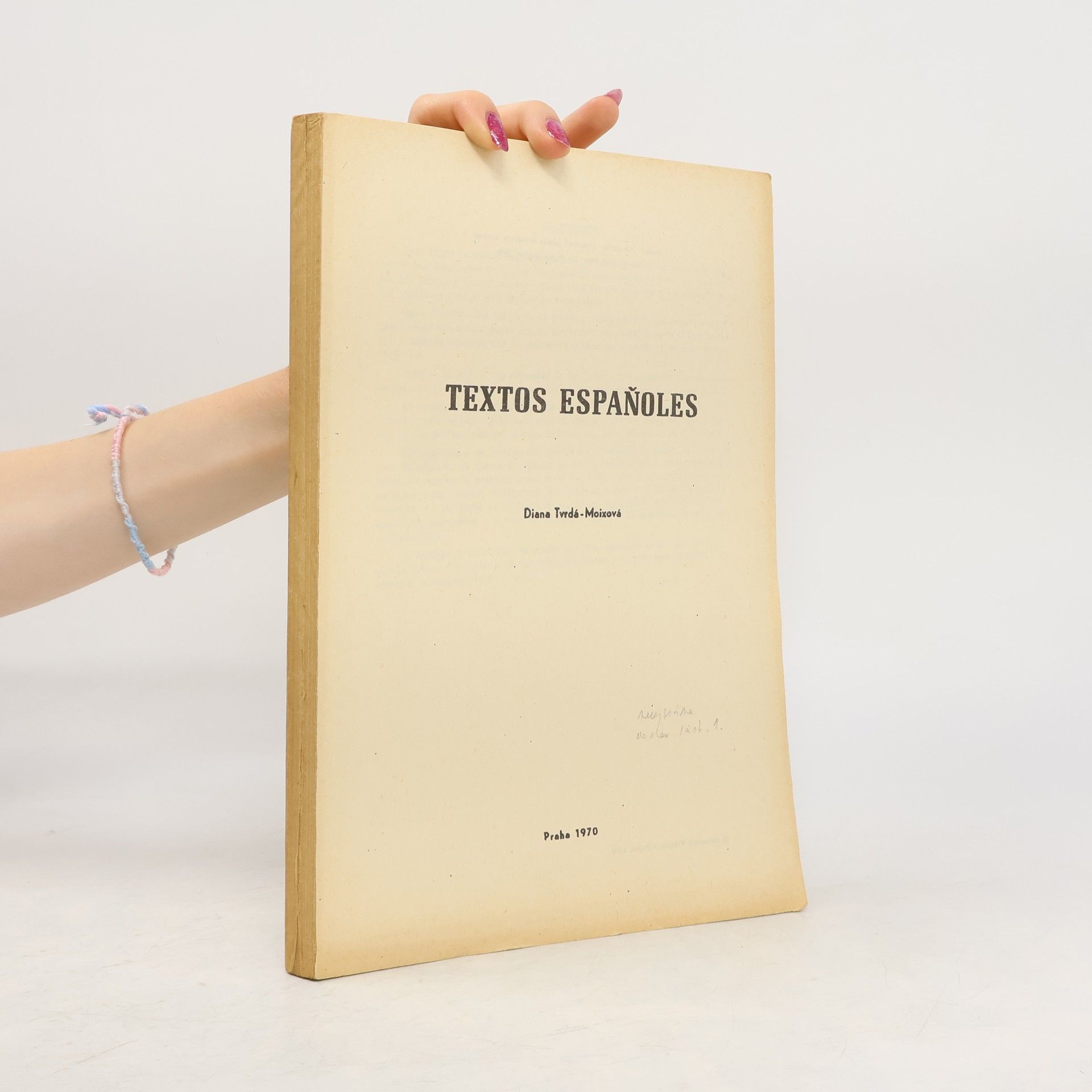 Diana Tvrdá-Moixová  Textos españoles
