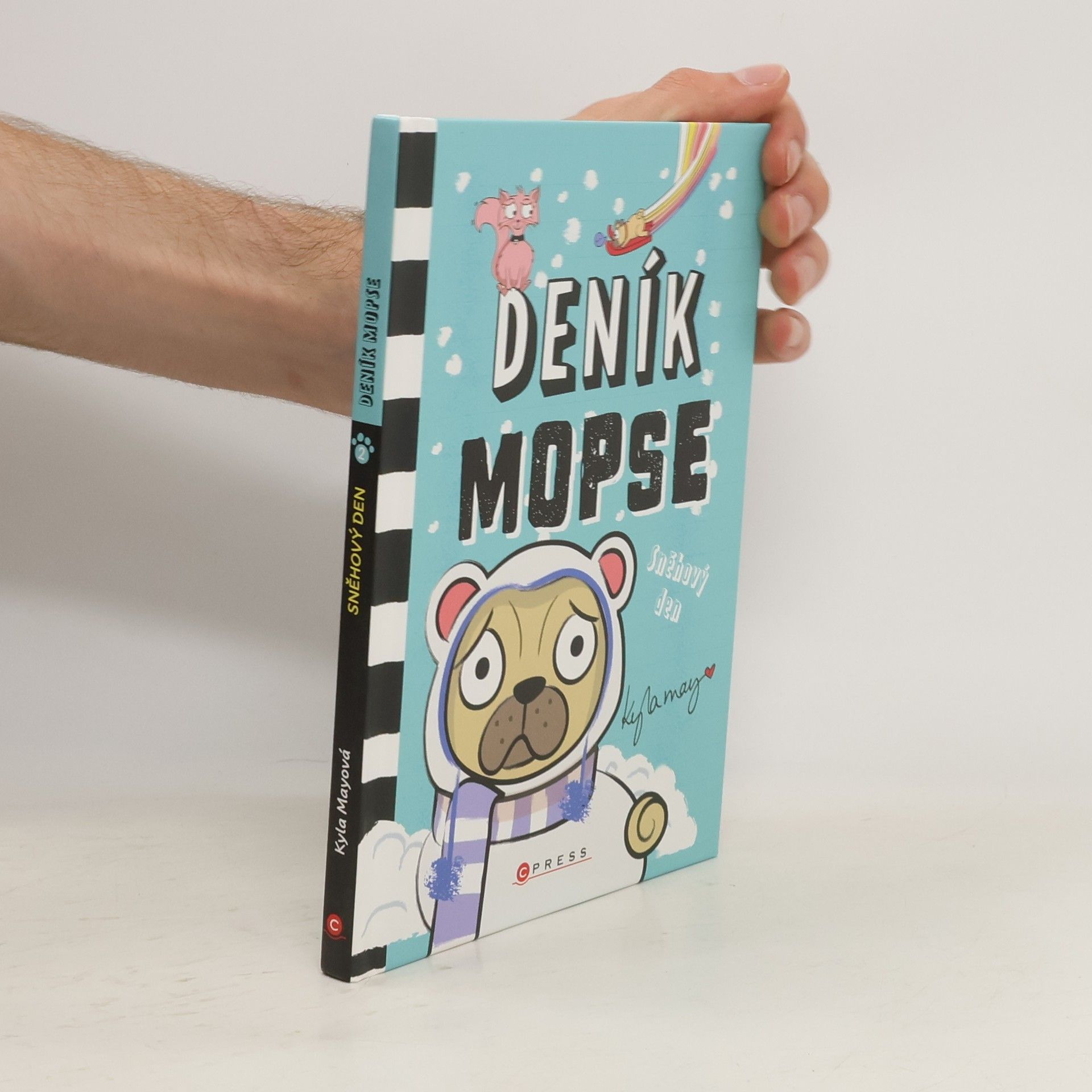 Kyla May Deník mopse: Sněhový den