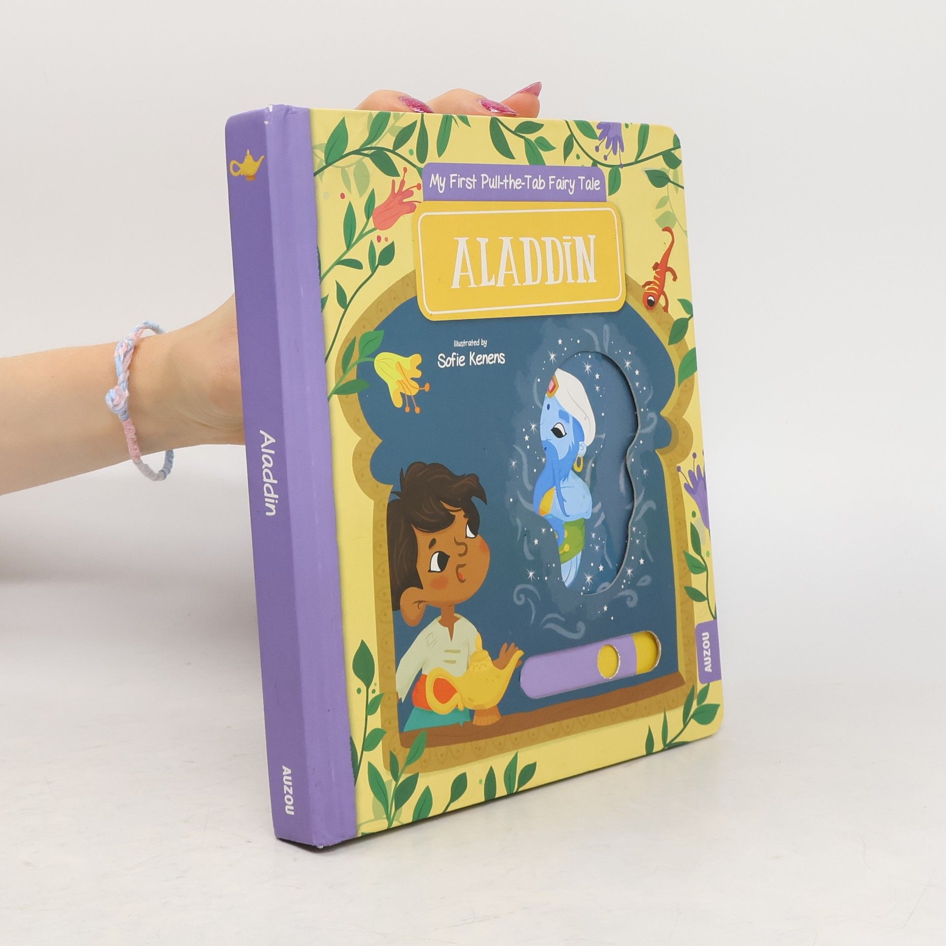 Auzou Publishing My First Pull-the-Tab Fairy Tale: Aladdin