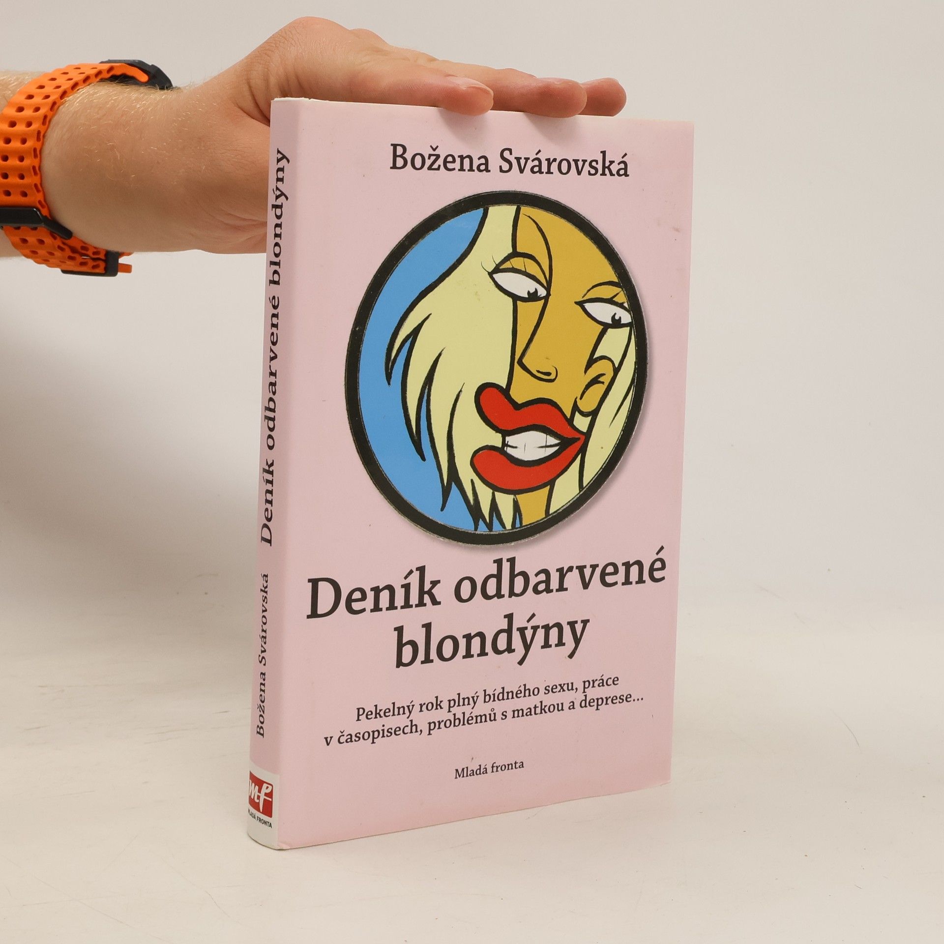 Božena Svárovská Deník odbarvené blondýny
