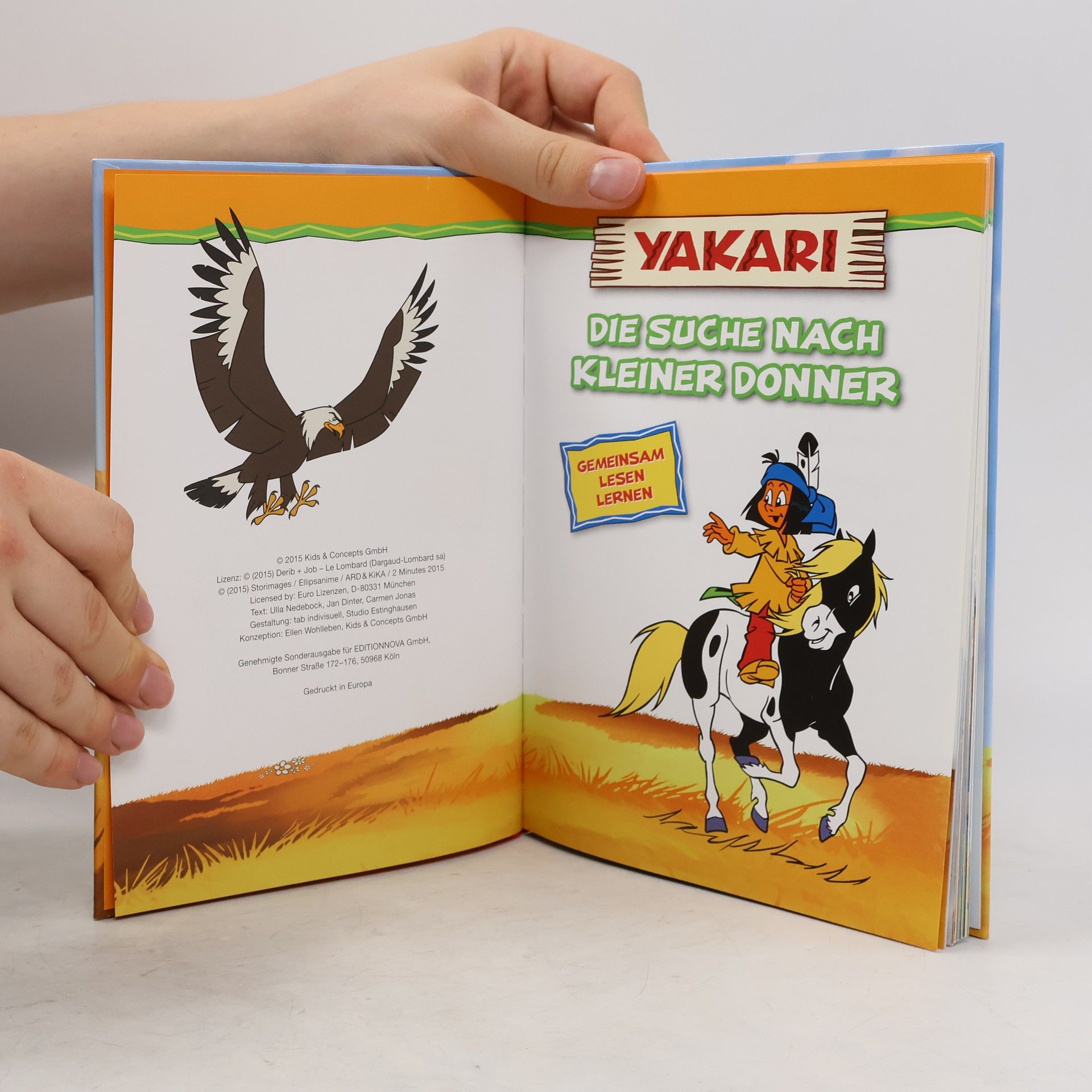 Autorenkollektiv Yakari. Die suche nach kleiner Donner
