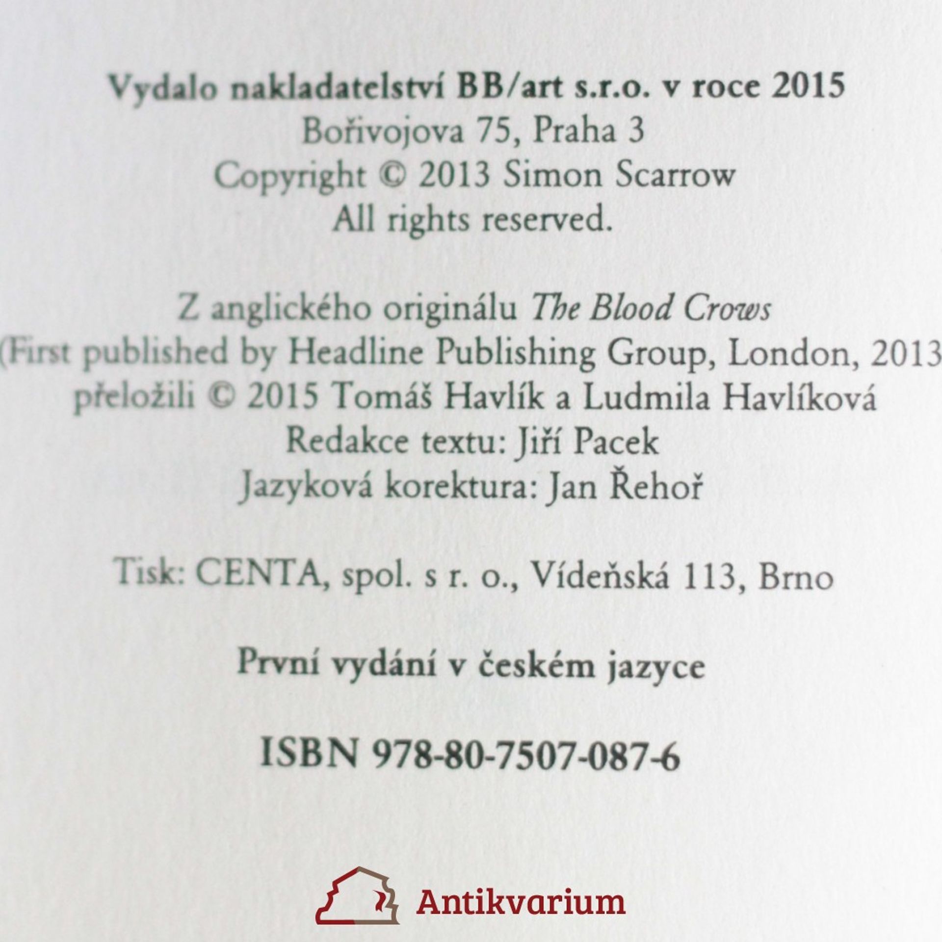 Simon Scarrow Krvaví havrani