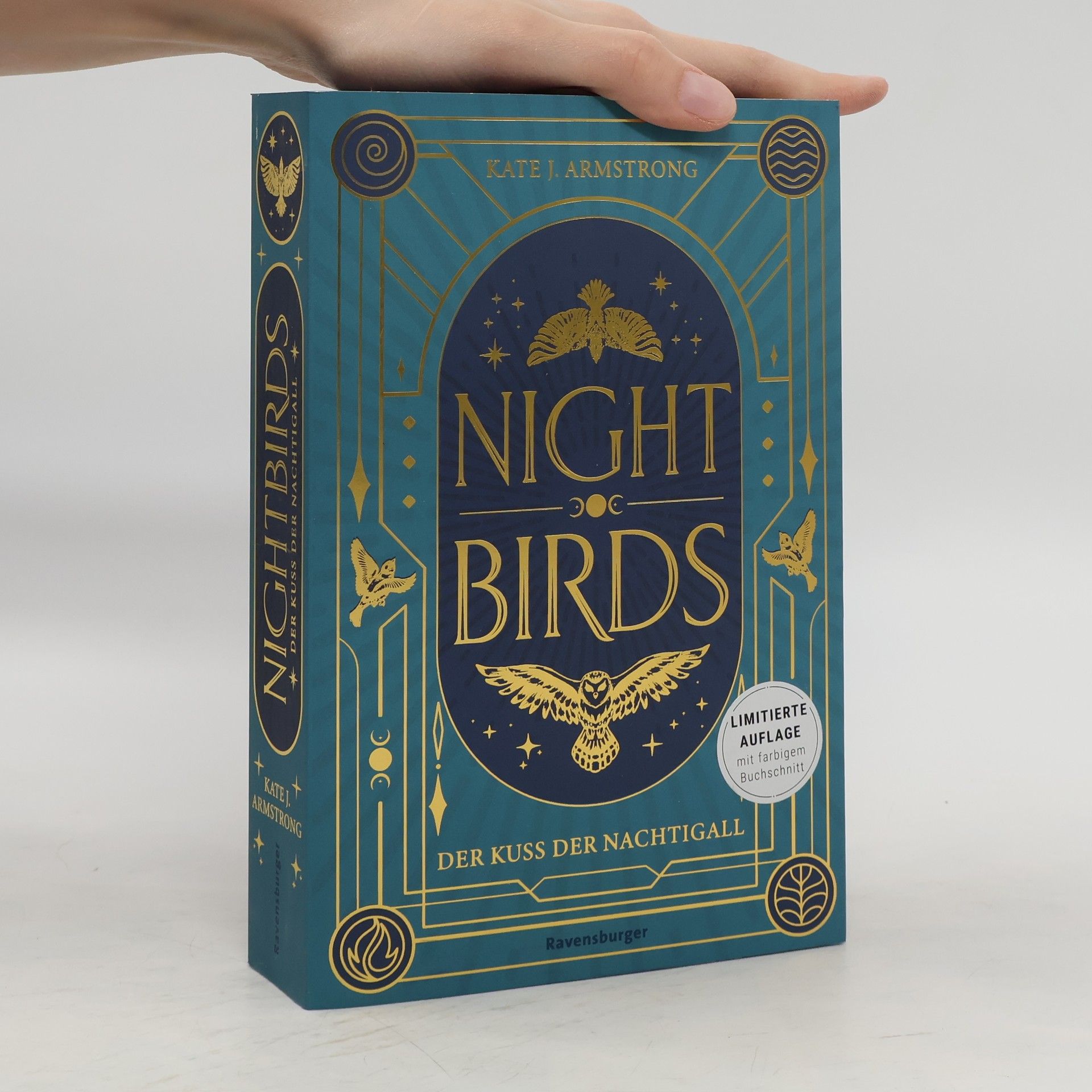 Kate Armstrong Nightbirds, Band 1: Der Kuss der Nachtigall (Epische Romantasy Limitierte Auflage mit Farbschnitt)