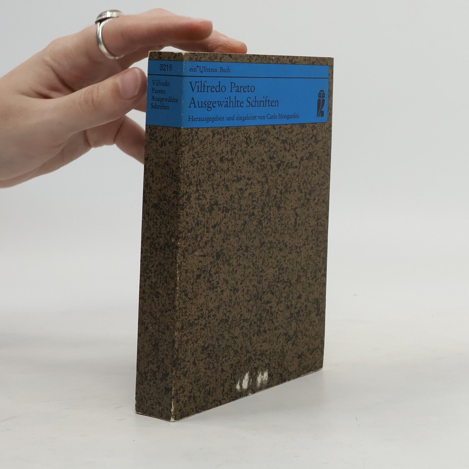 Vilfredo Pareto Ausgewählte Schriften