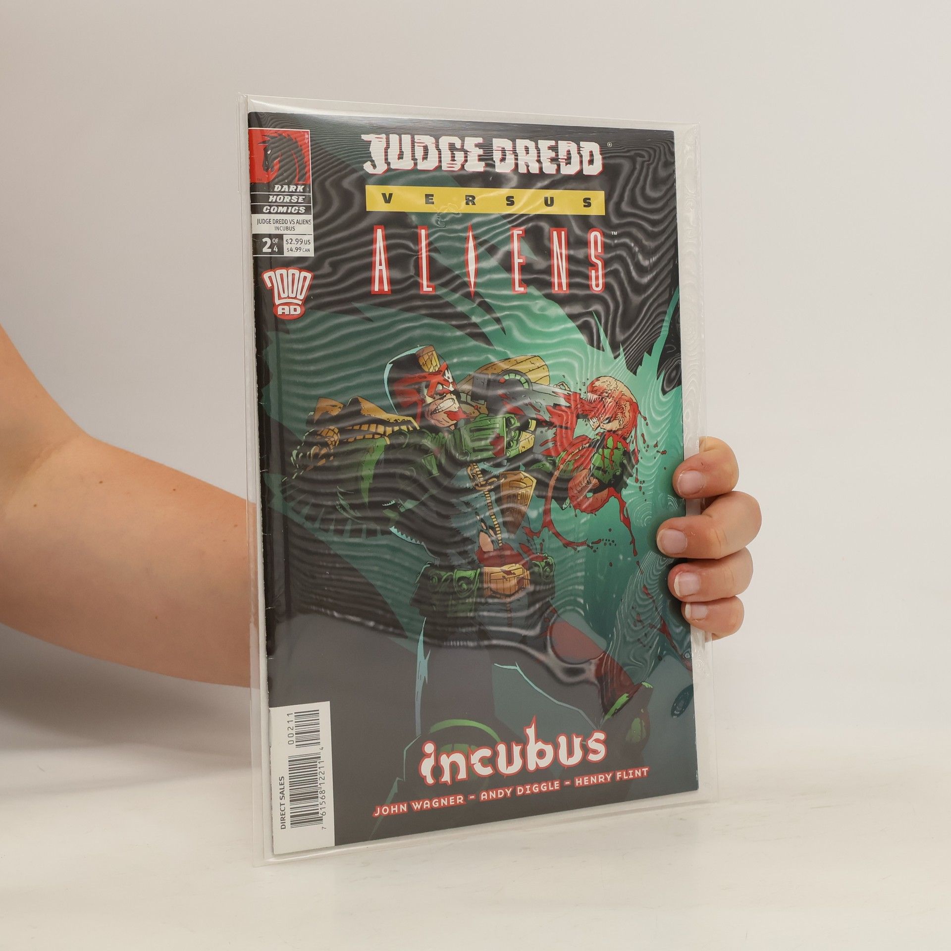 Collectif d'auteurs Judge Dredd versus Aliens 2. Incubus