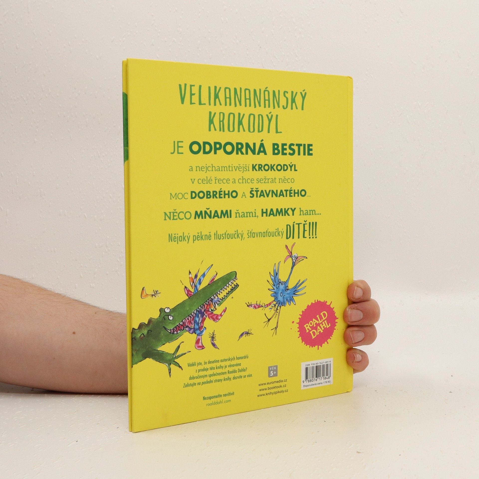 Roald Dahl Velikananánský krokodýl