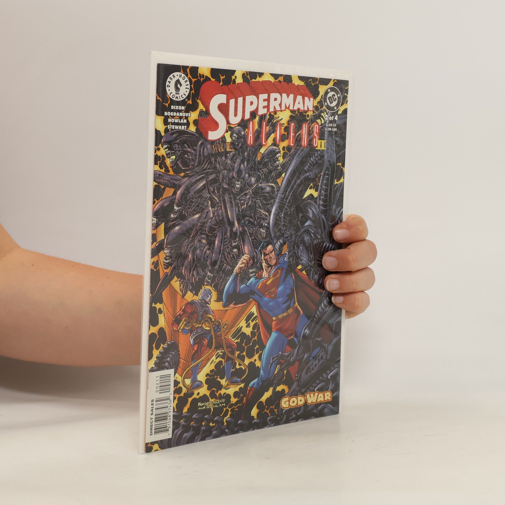 Jon Bogdanove Aliens. Superman 2. God War