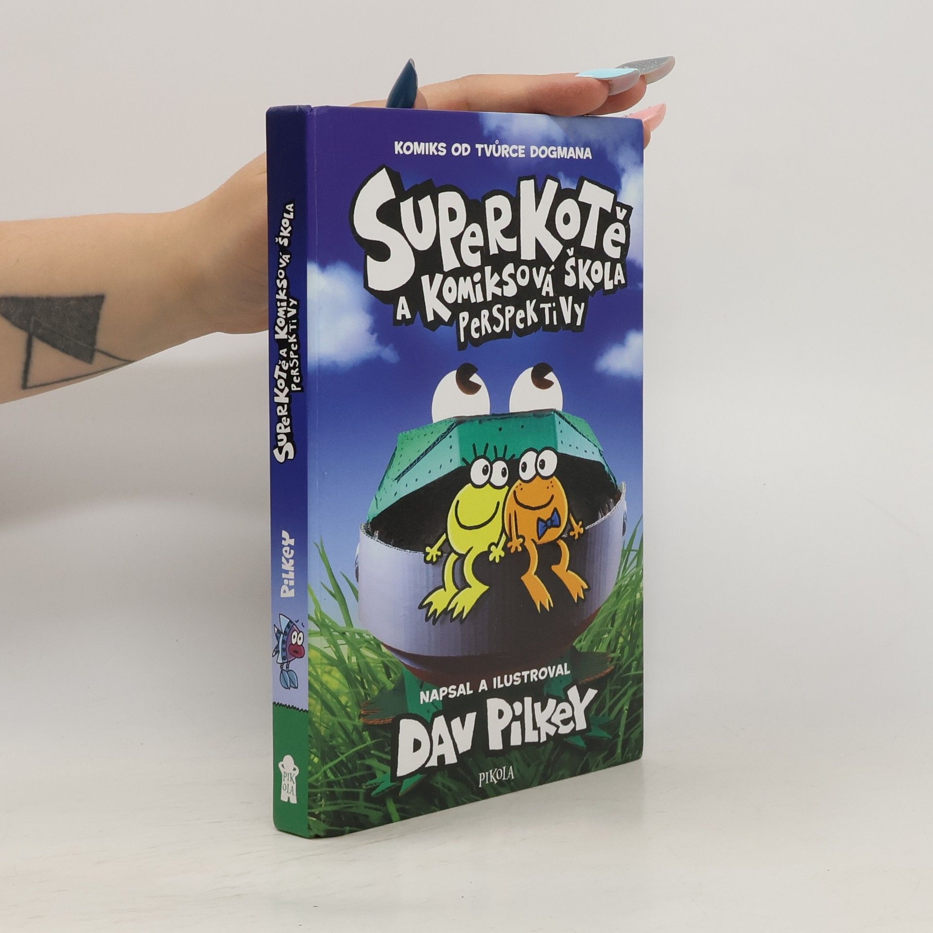 Dav Pilkey Superkotě a komiksová škola. Perspektivy