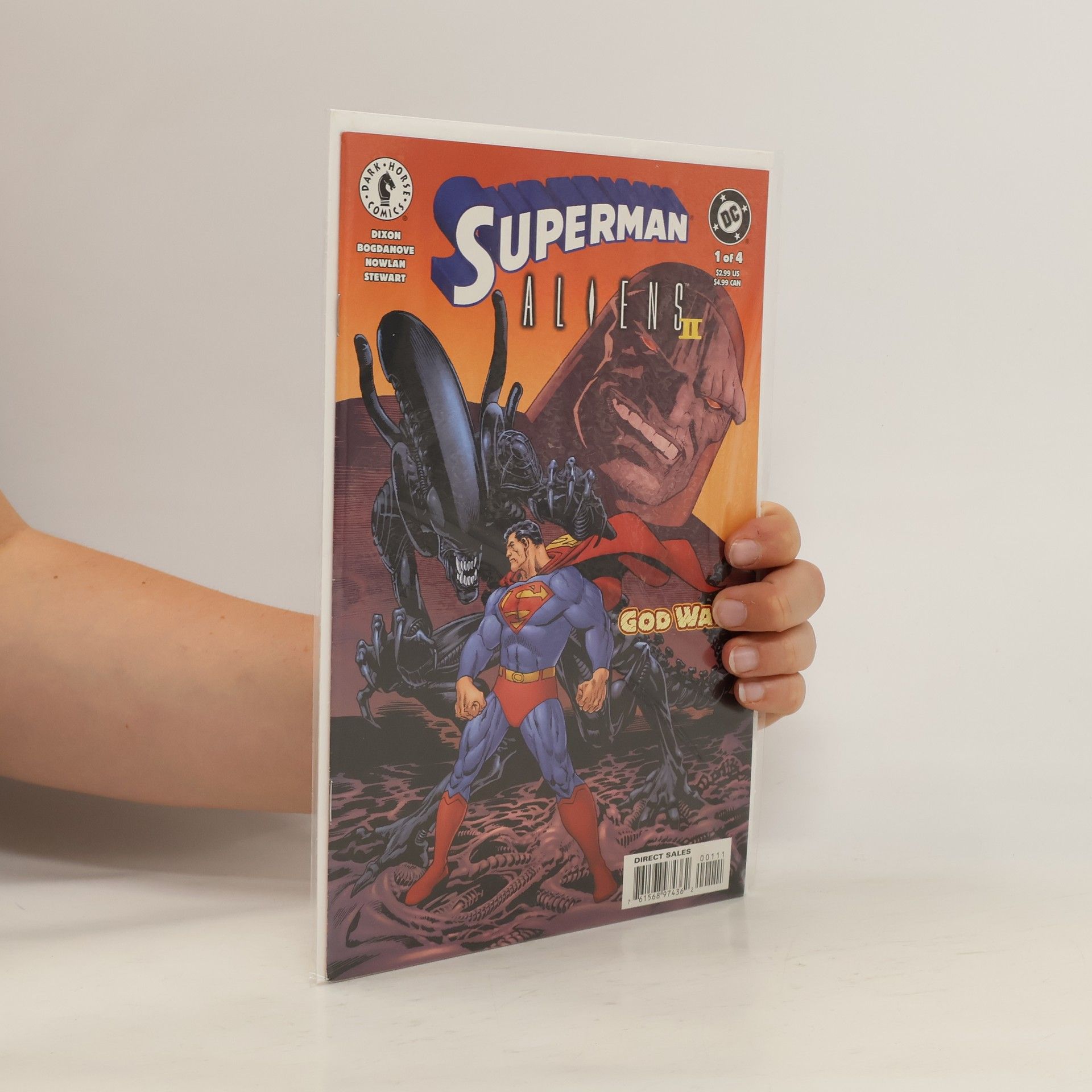 Jon Bogdanove Superman/Aliens 2: God War #1 (of 4)