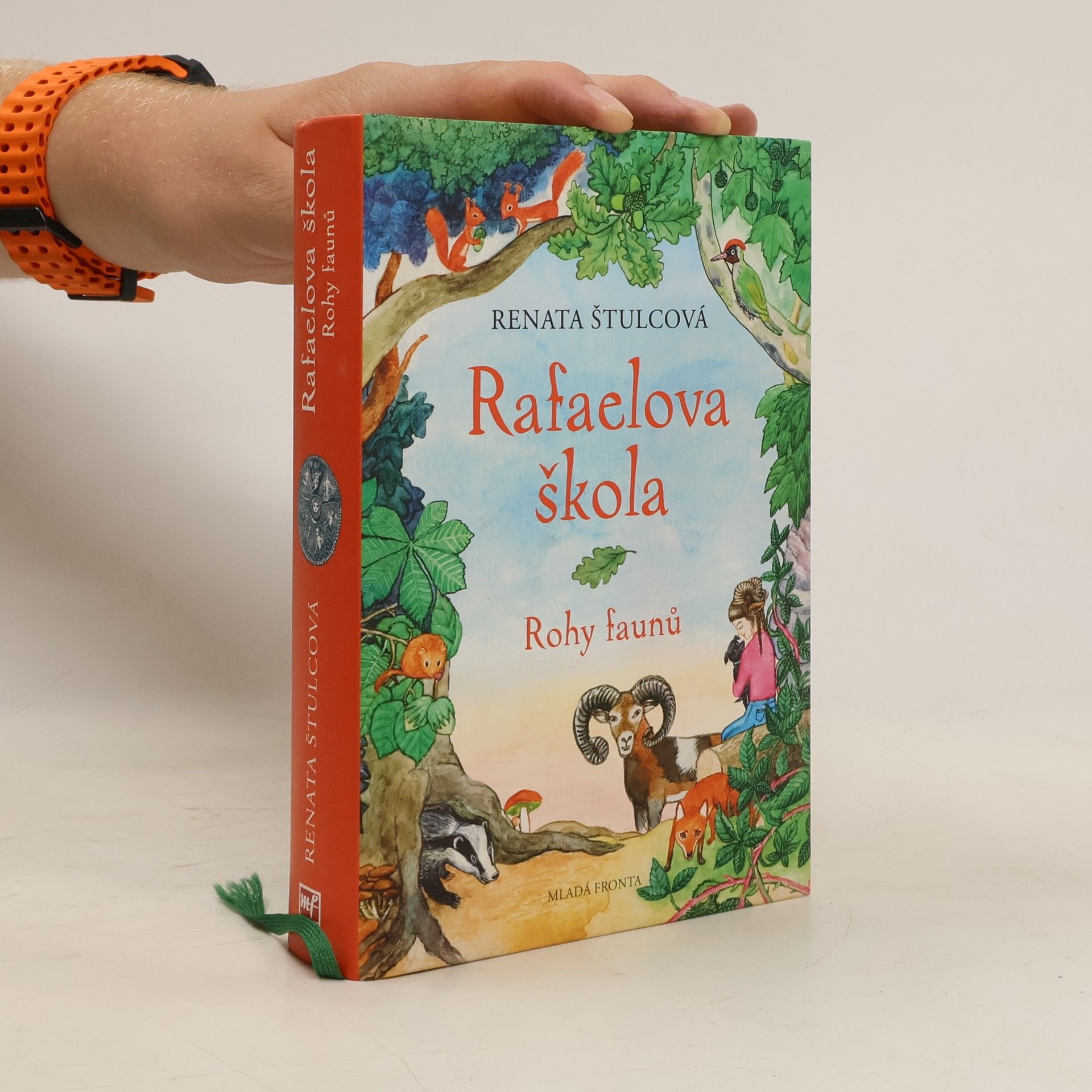 Renata Štulcová Rafaelova škola. Rohy faunů