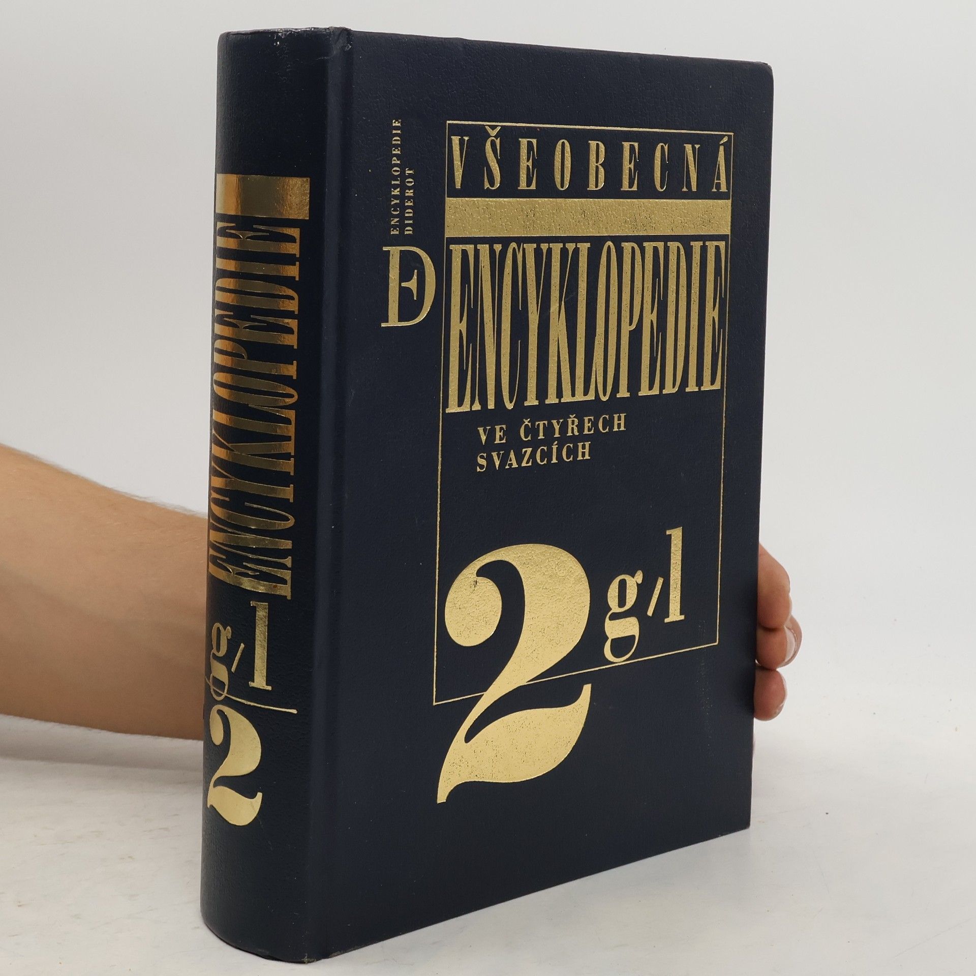 Autorenkollektiv Všeobecná encyklopedie ve čtyřech svazcích. Sv. 2. G/L