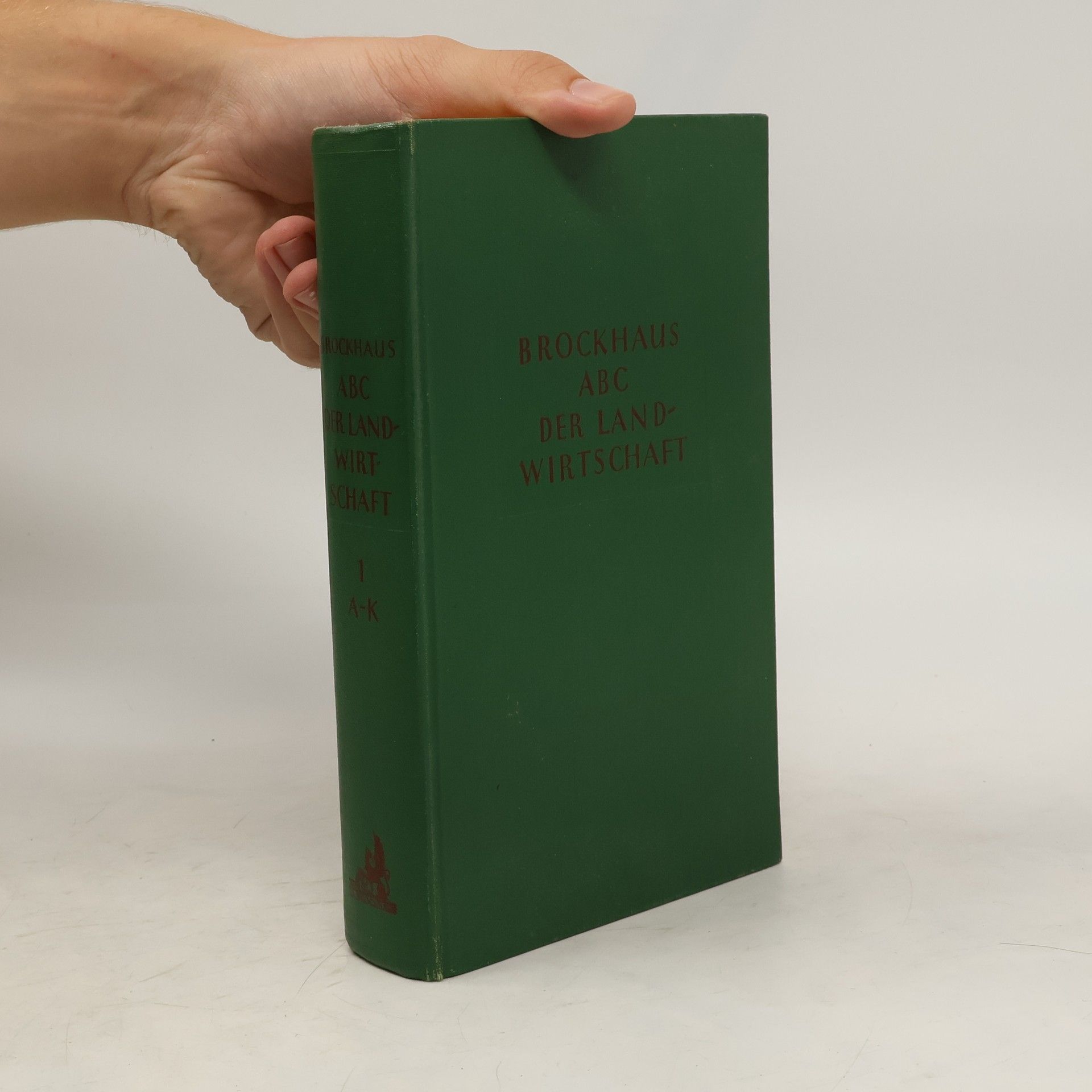 Autorenkollektiv Brockhaus ABC der Landwirtschaft 1