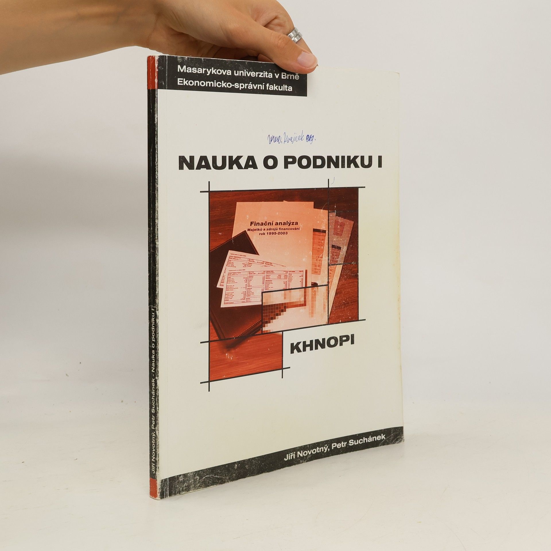 Jiří Novotný Nauka o podniku. I.