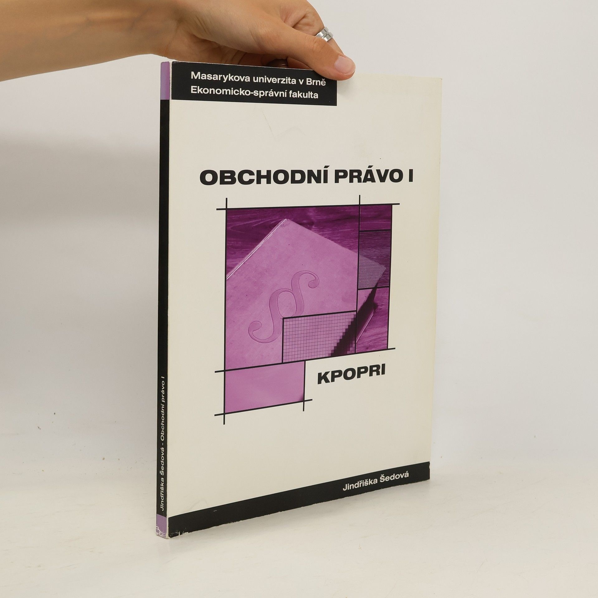 Jindřiška Šedová Obchodní právo I