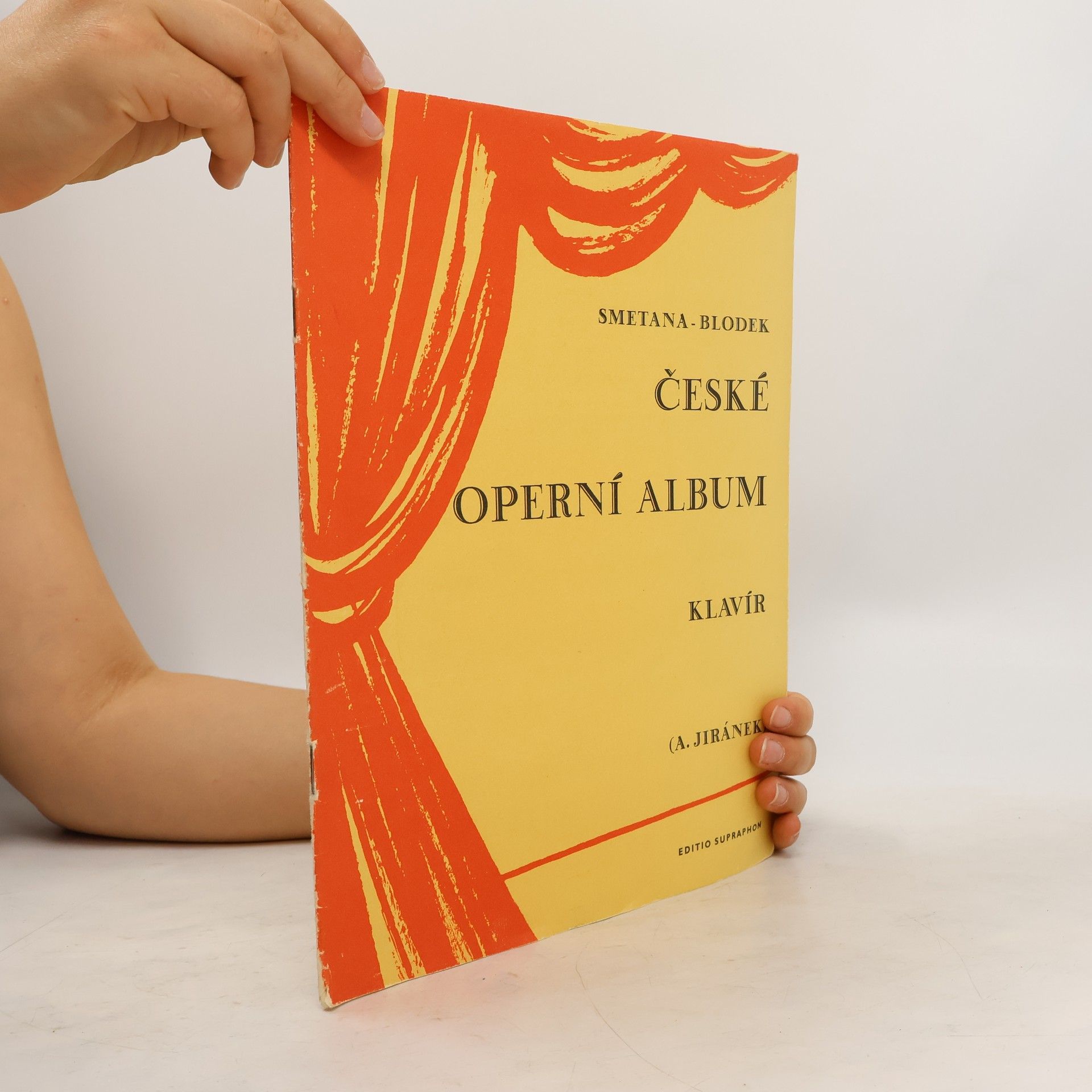 A. Jiránek Smetana-Blodek. České operní album. Klavír