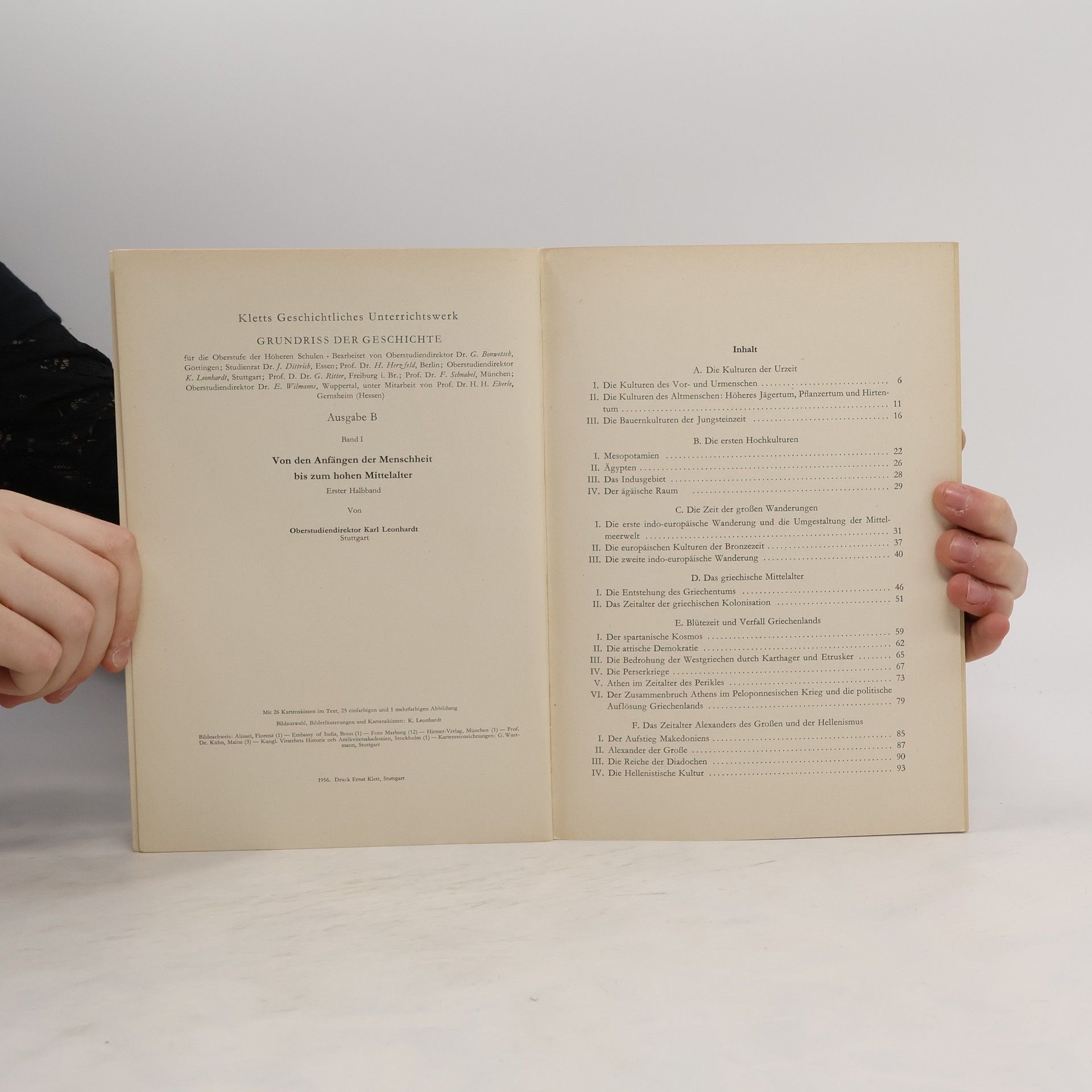 Autorenkollektiv Grundriss der Geschichte. Ausgabe B. Band 1