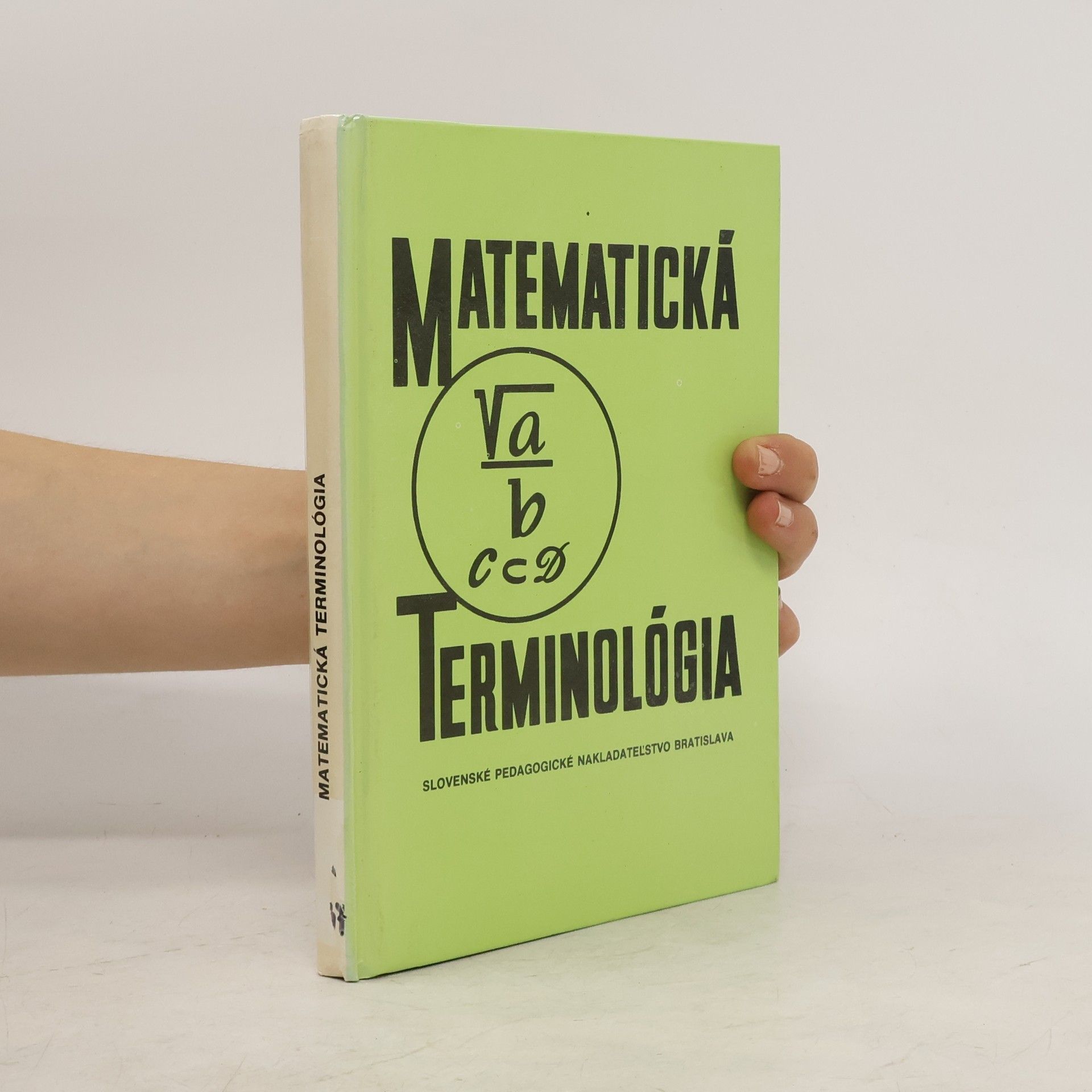 Václav Medek Matematická terminológia