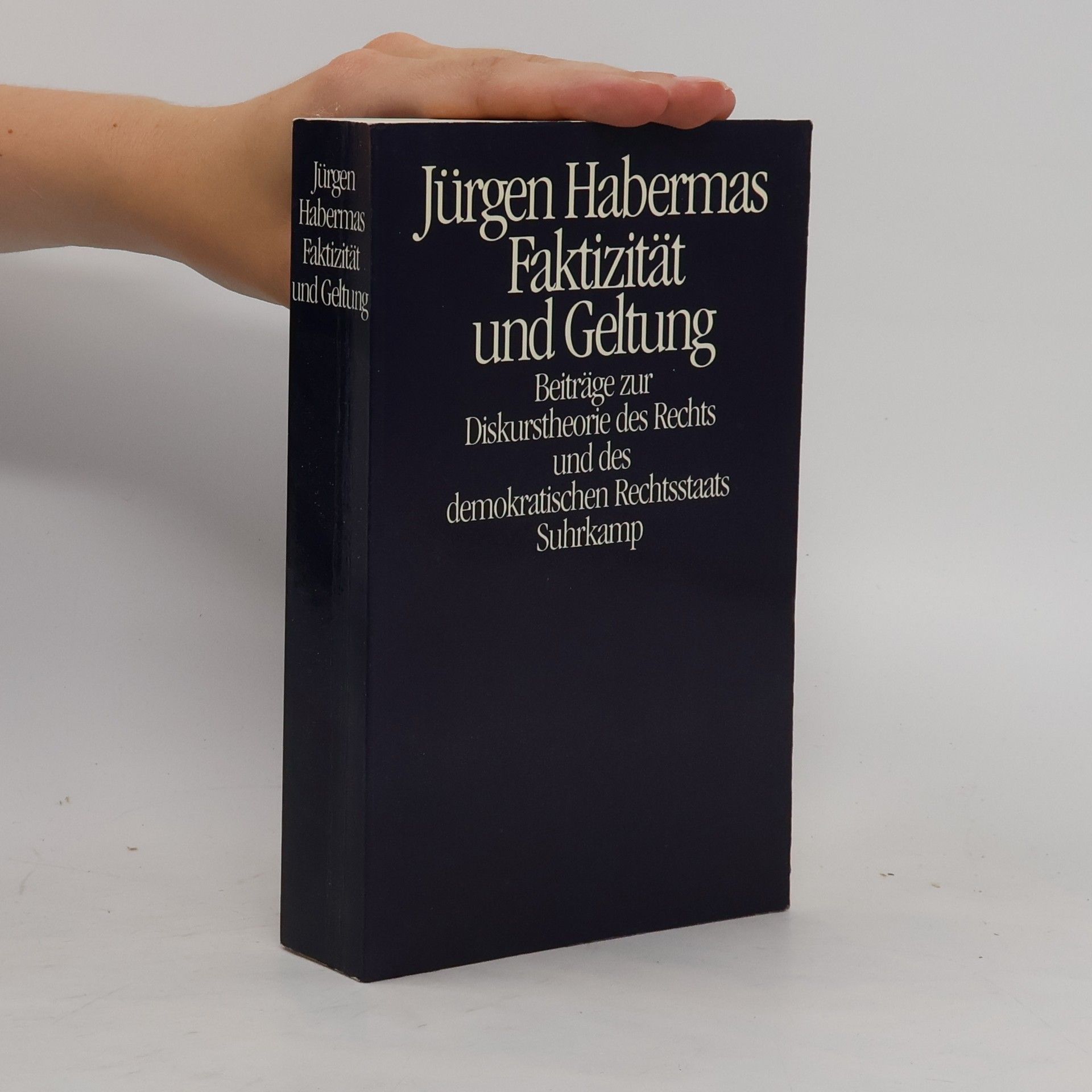 Jürgen Habermas Faktizität und Geltung