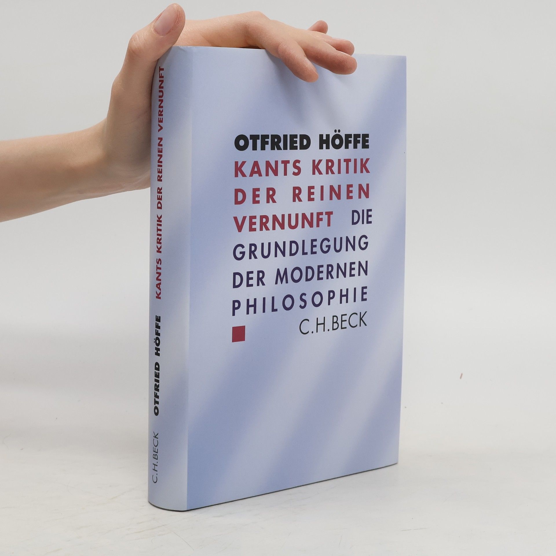 Otfried Höffe Kants Kritik der reinen Vernunft