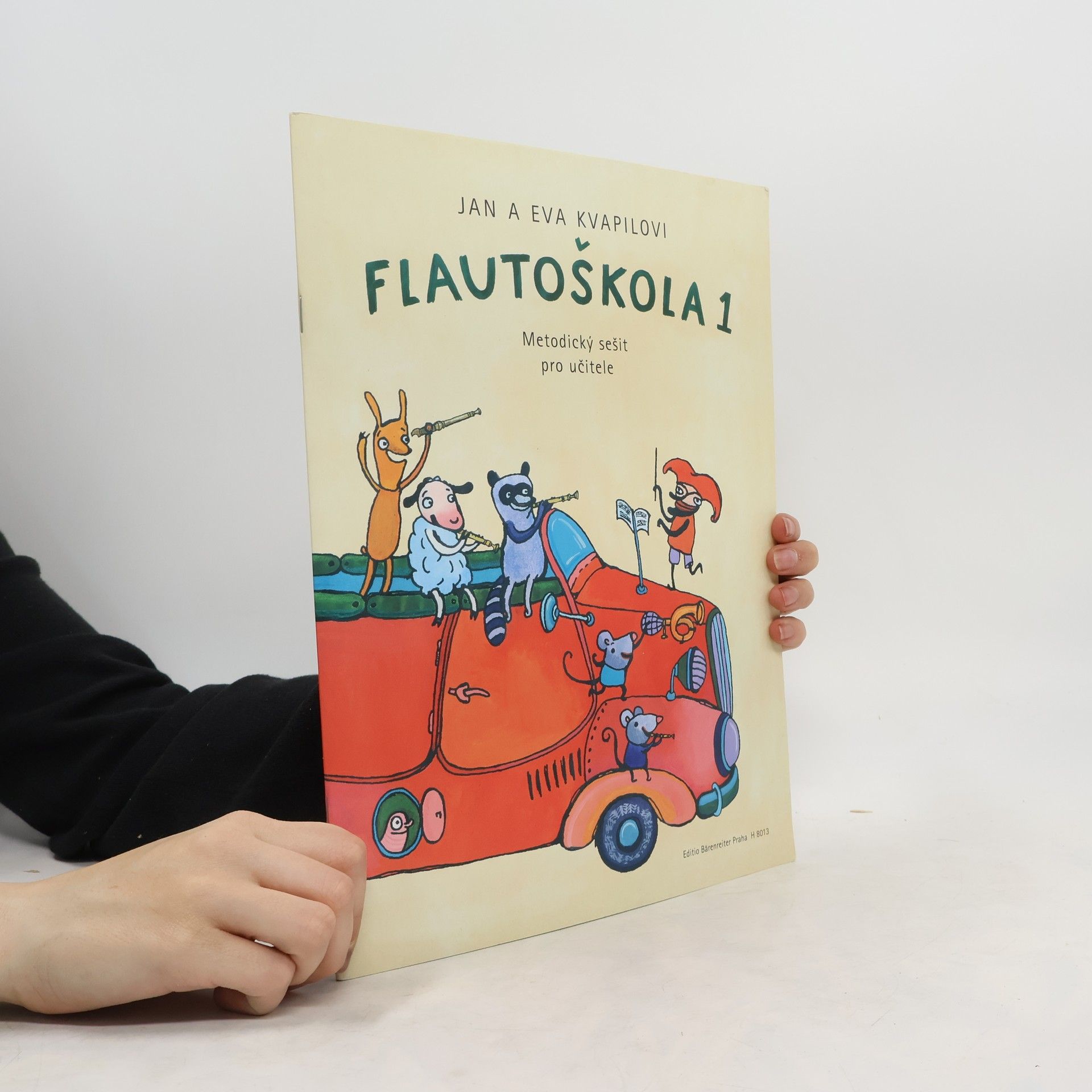 Jan Kvapil Flautoškola 1. Metodický sešit pro učitele