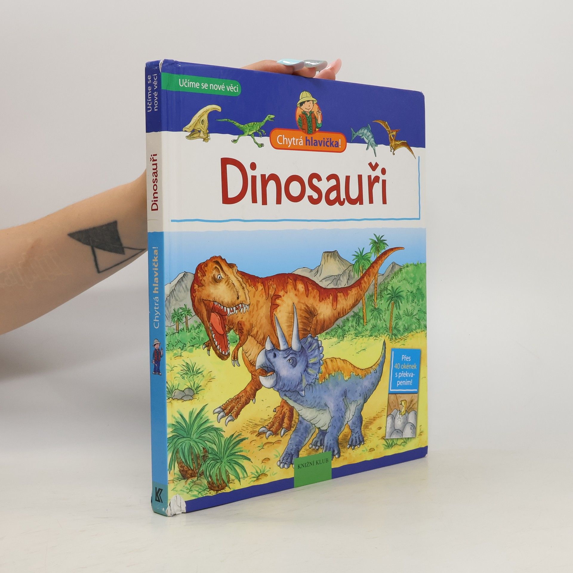 Chytrá hlavička: Dinosauři (otevírací okénka)