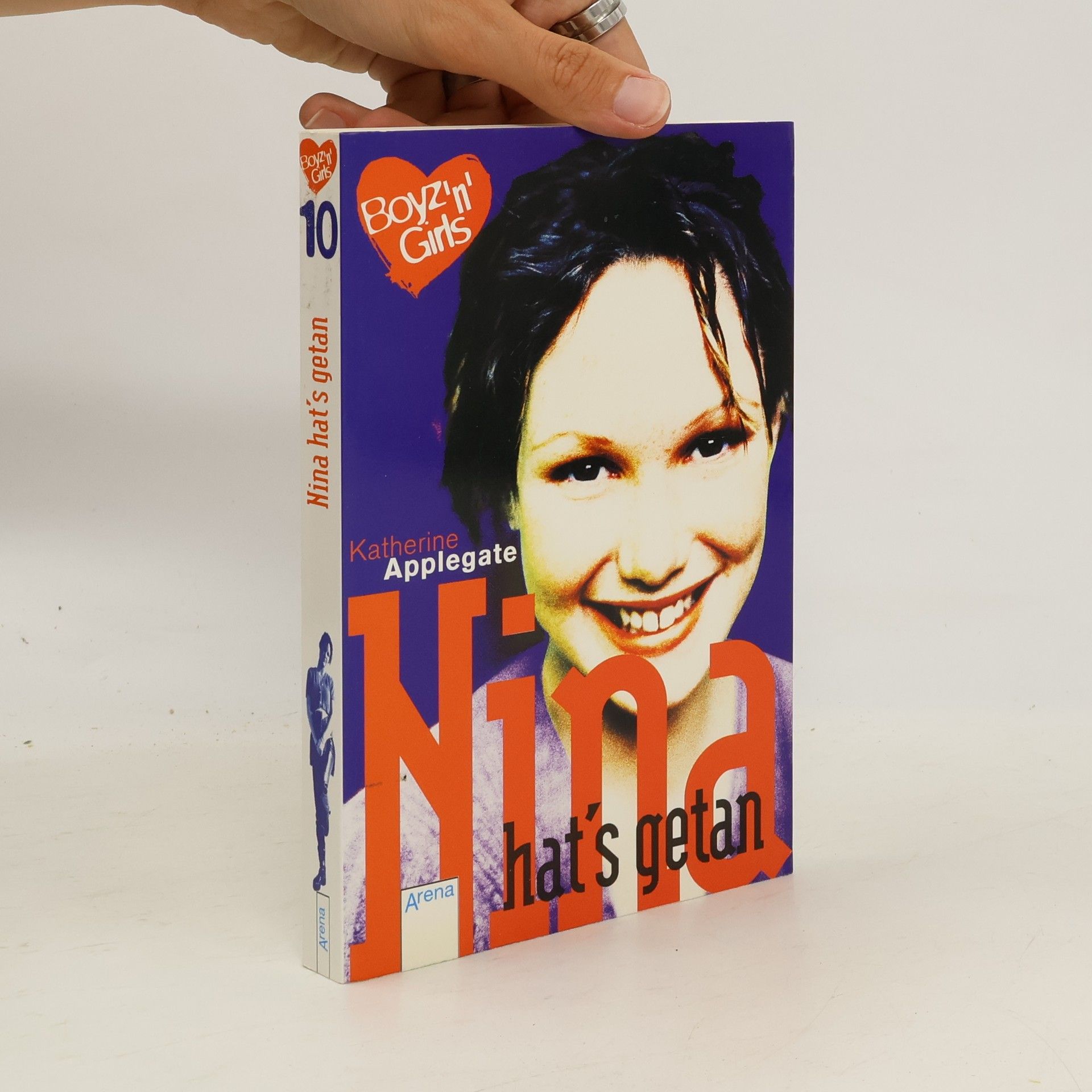 Katherine Applegate Nina hats getan. Mit Love-Message-Karte z. Ausschneiden u. Verschicken