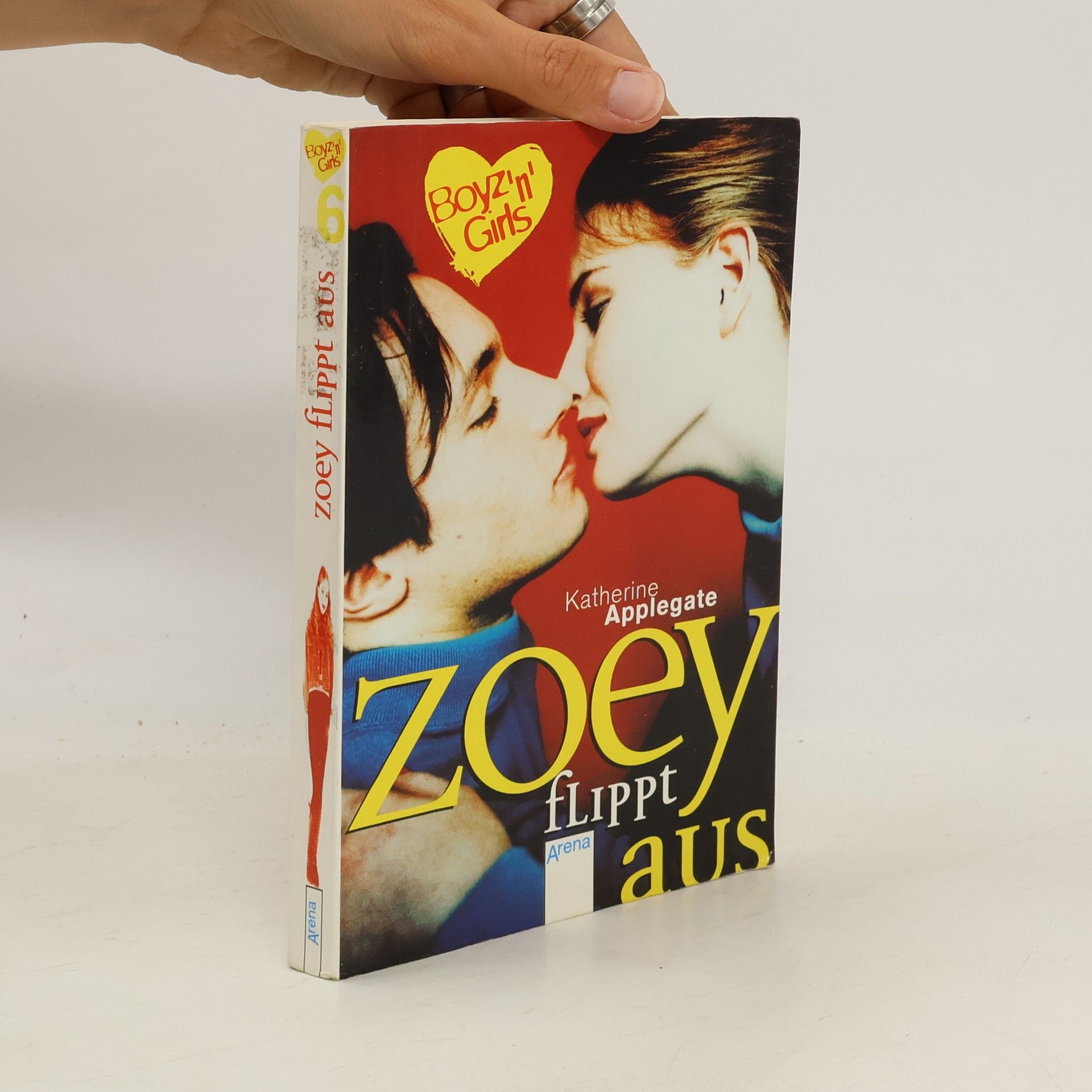 Katherine Applegate Zoey flippt aus!. Mit Love-Message-Karte zum Ausschneiden u. Verschicken