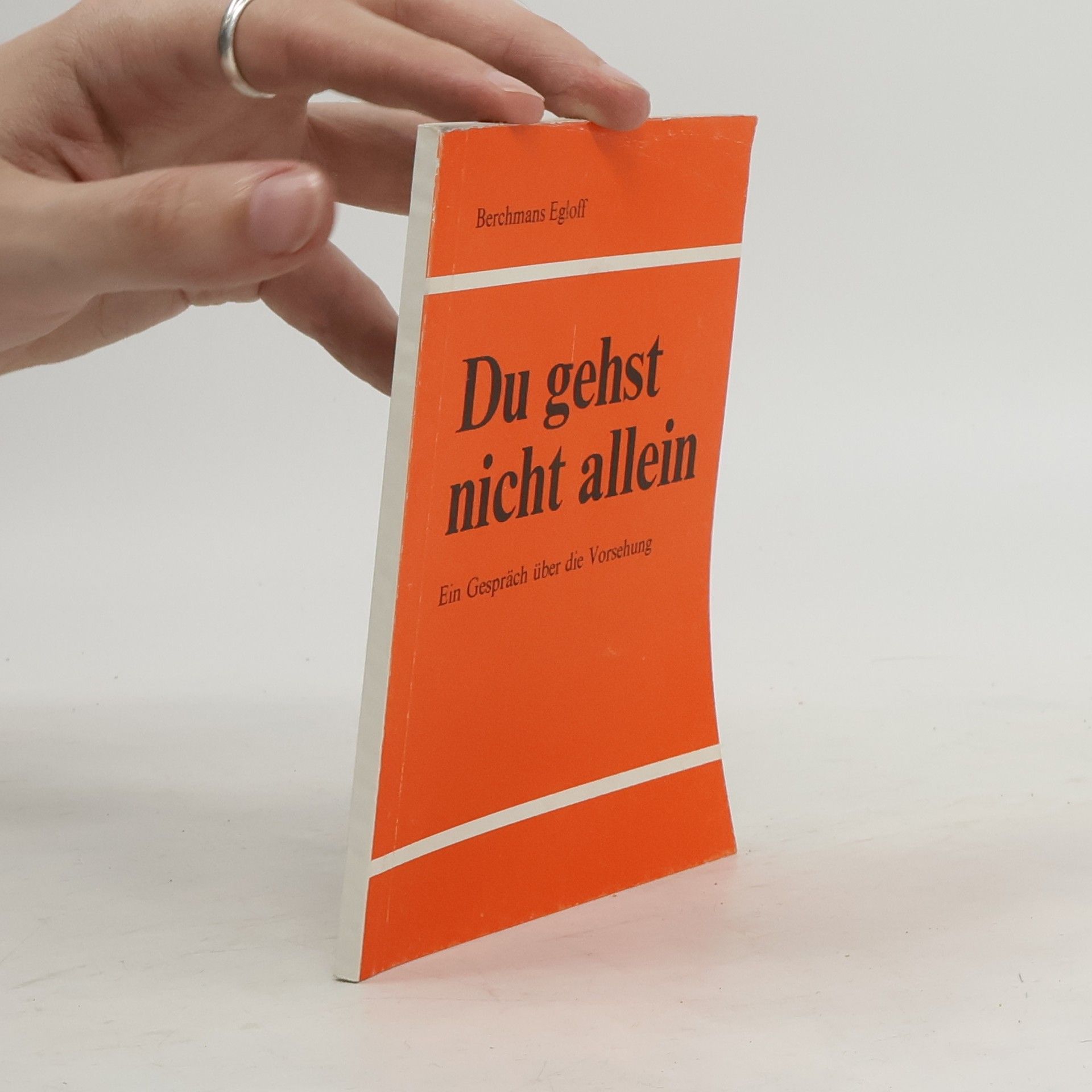 Berchmans Egloff Du gehst nicht allein