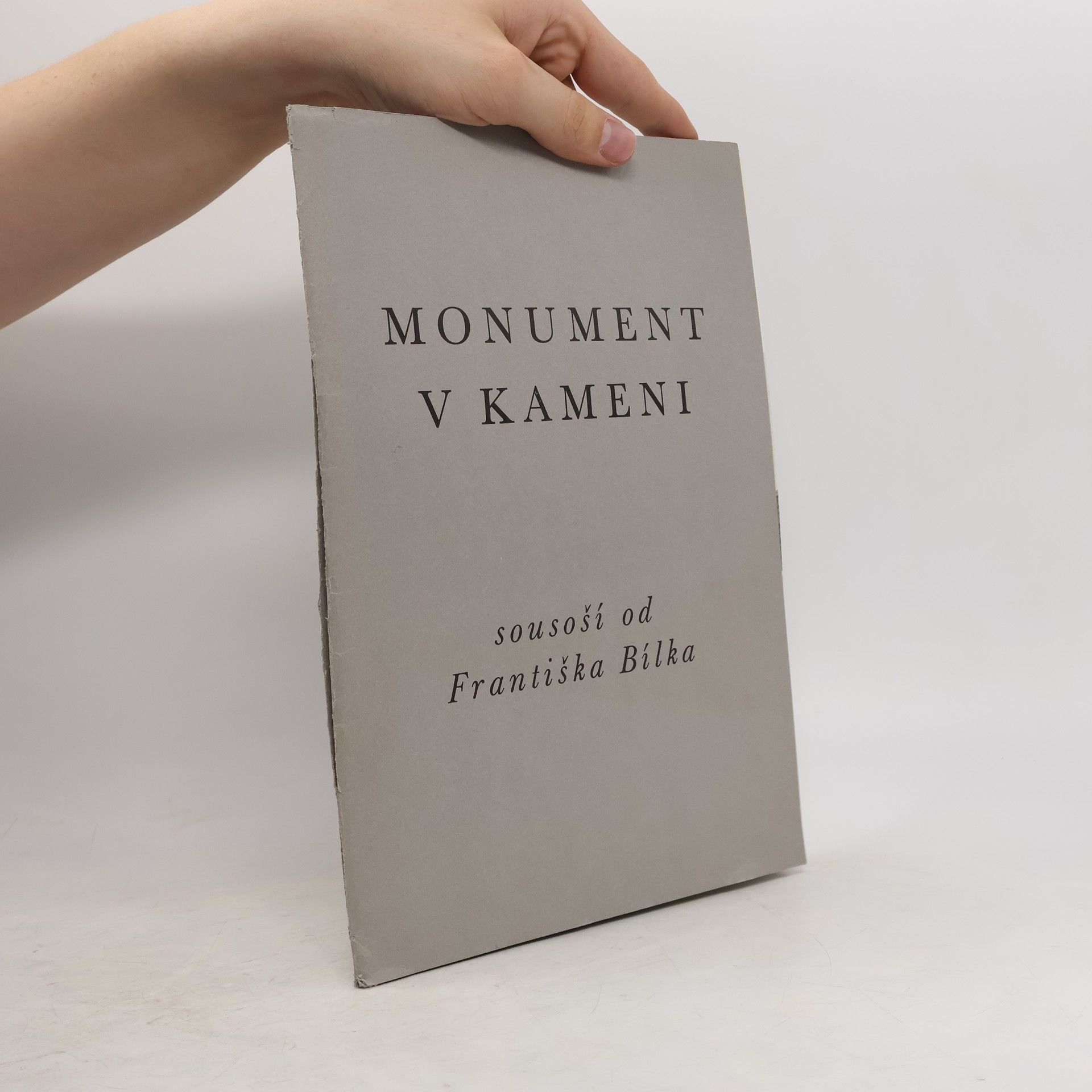 kolektiv Monument v kameni. Sousoší od Františka Bílka