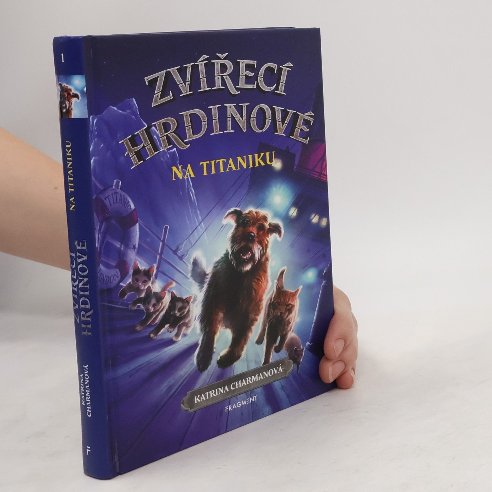 Katrina Charman Zvířecí hrdinové na Titaniku