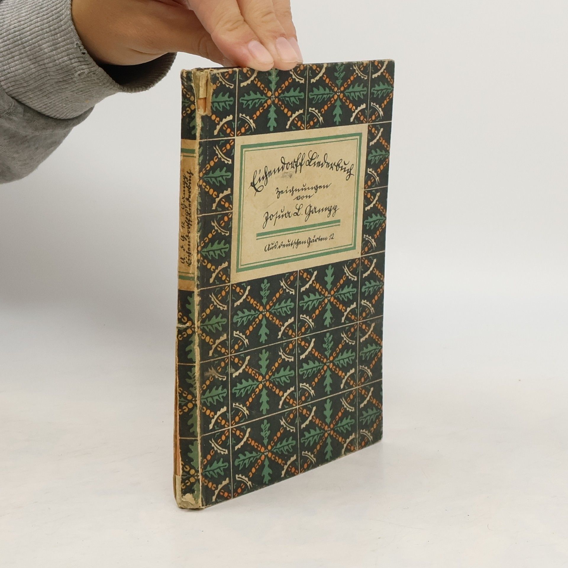 Josua Leander Gampp Eichendorff Liederbuch