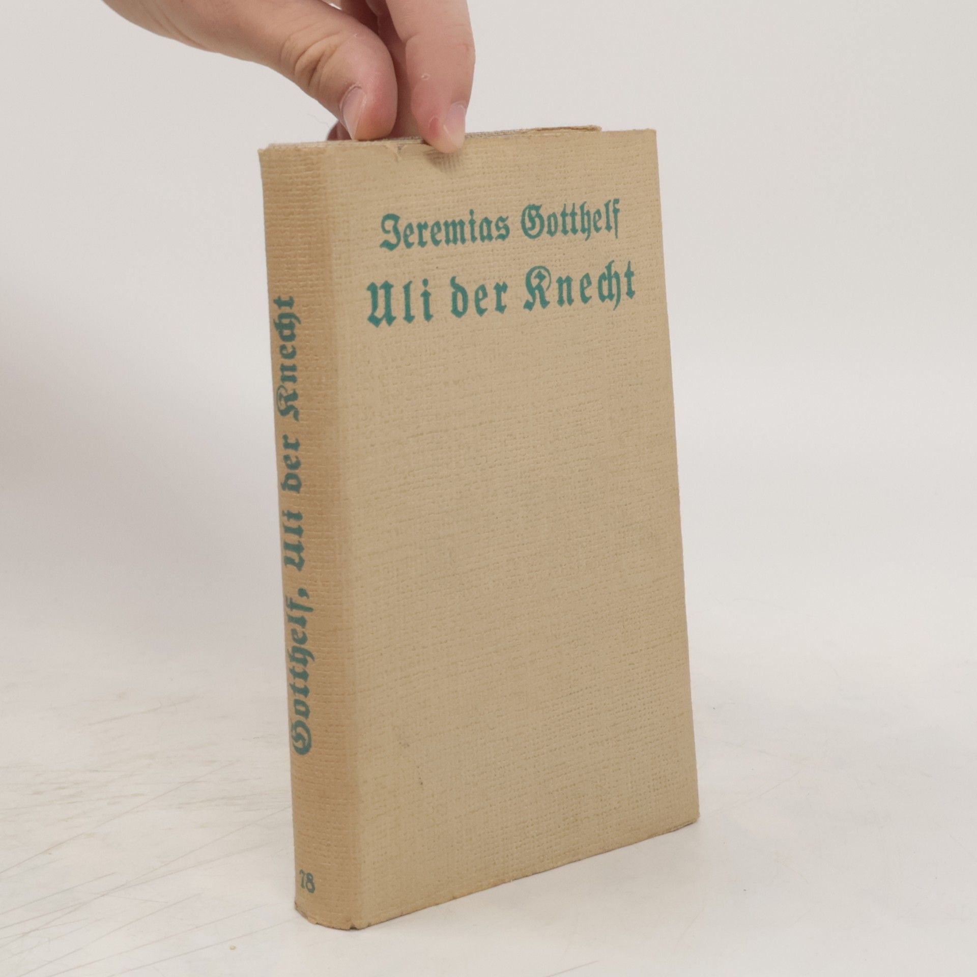 Jeremias Gotthelf Wie Uli der Knecht glücklich wird