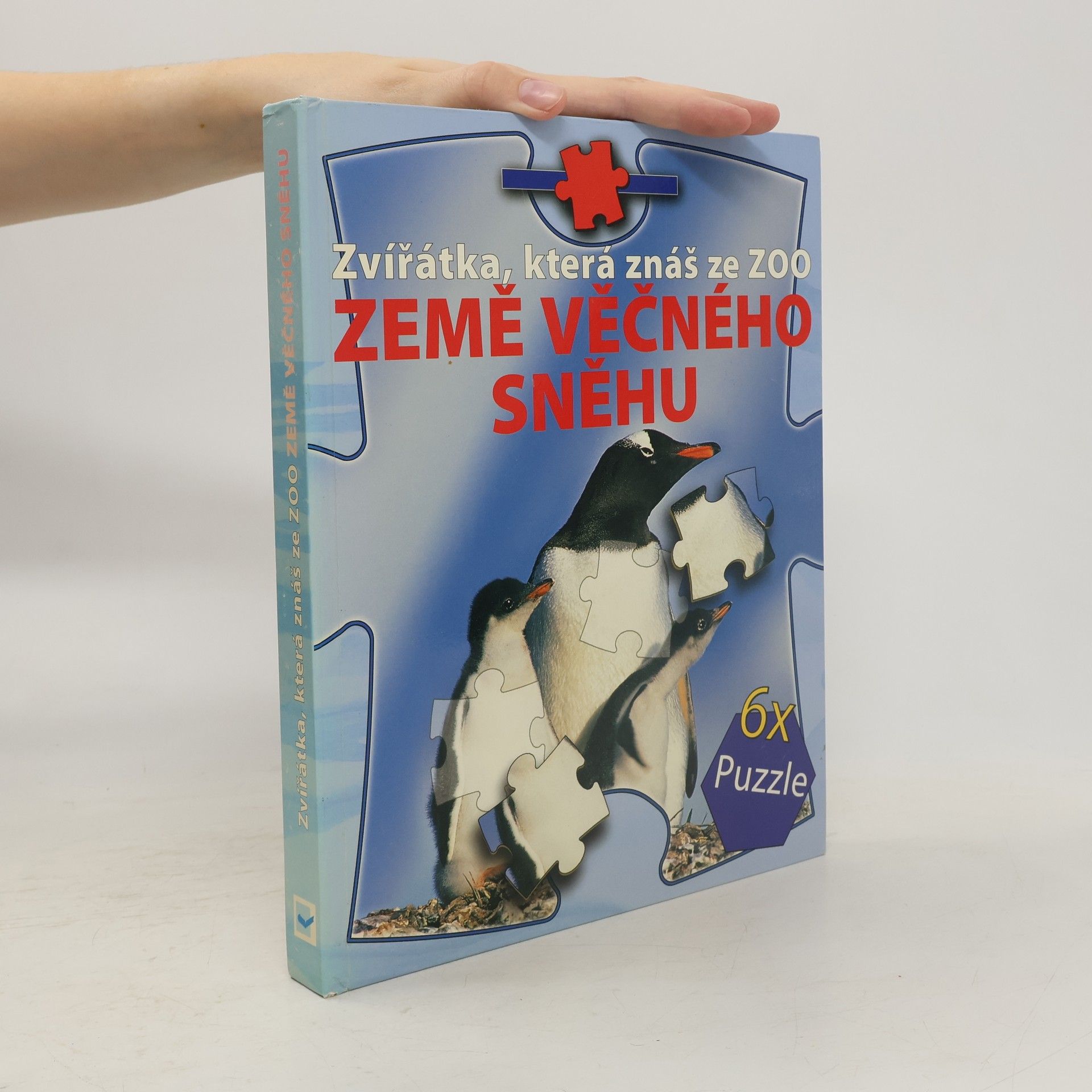 Francesca Chiapponi Země věčného sněhu. Zvířátka, která znáš ze ZOO. Puzzle.