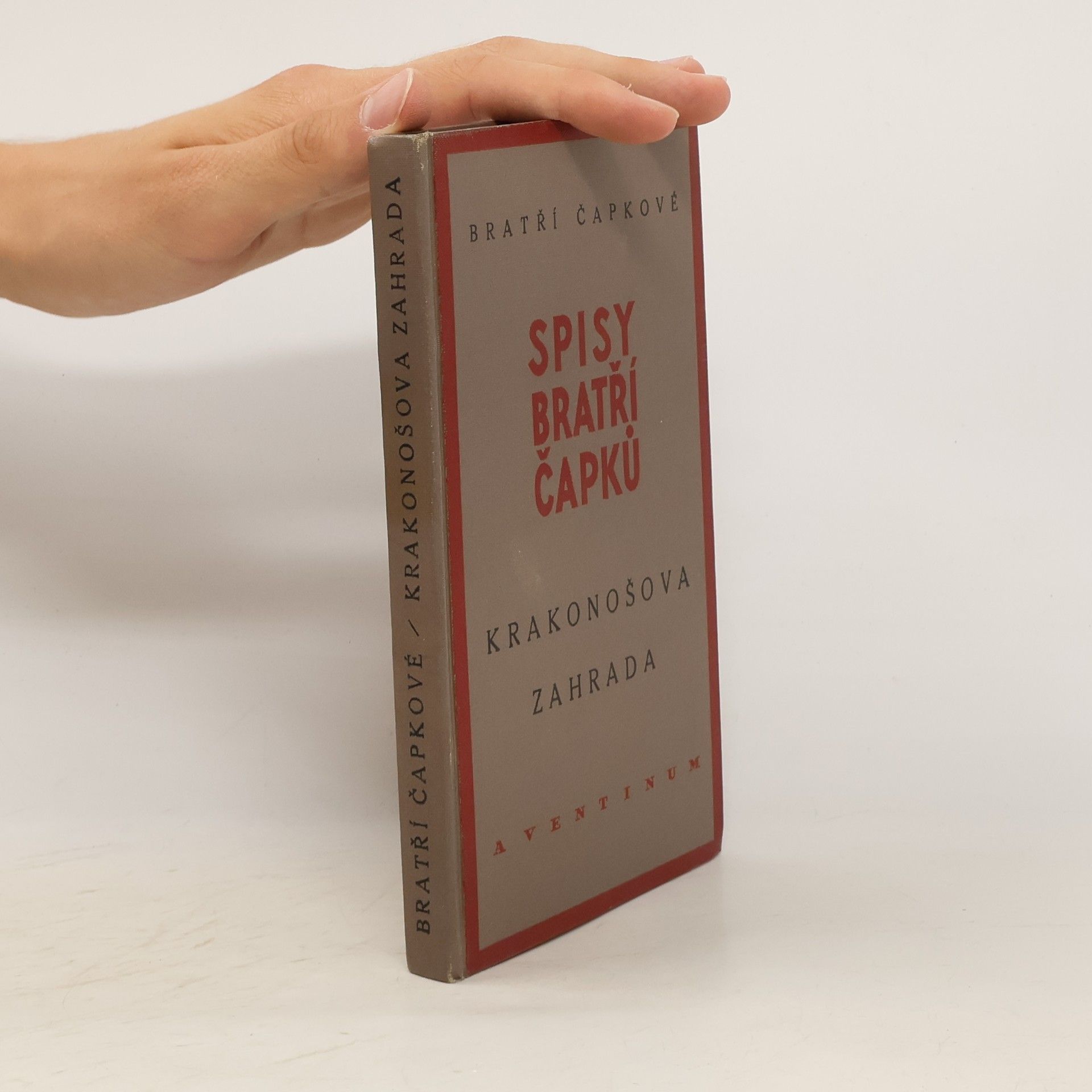 Karel Čapek Krakonošova zahrada